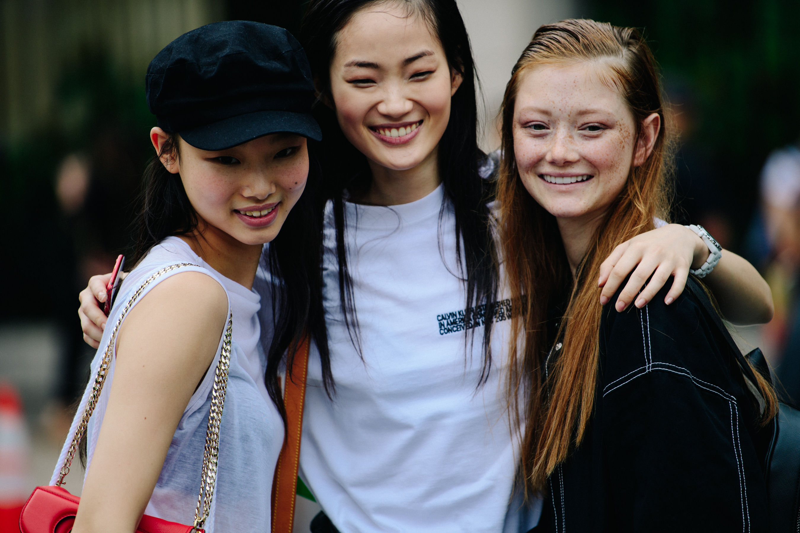 Three models after show