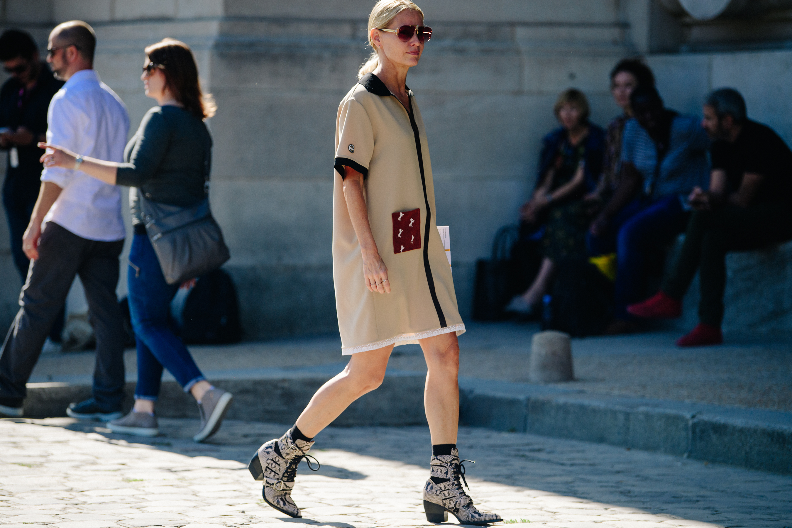 British buyer wearing Chloe outfit