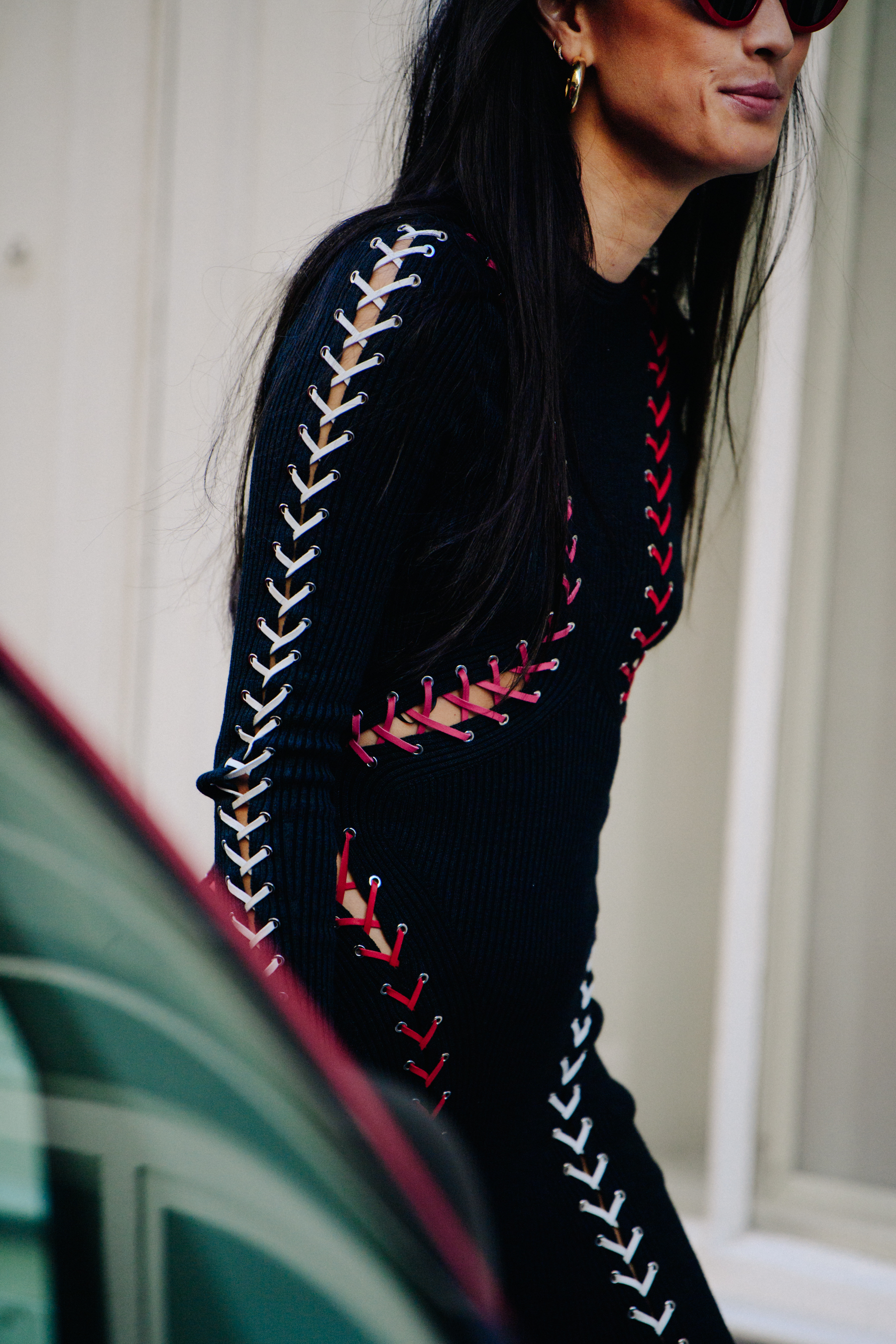Woman wearing Craig Green dress