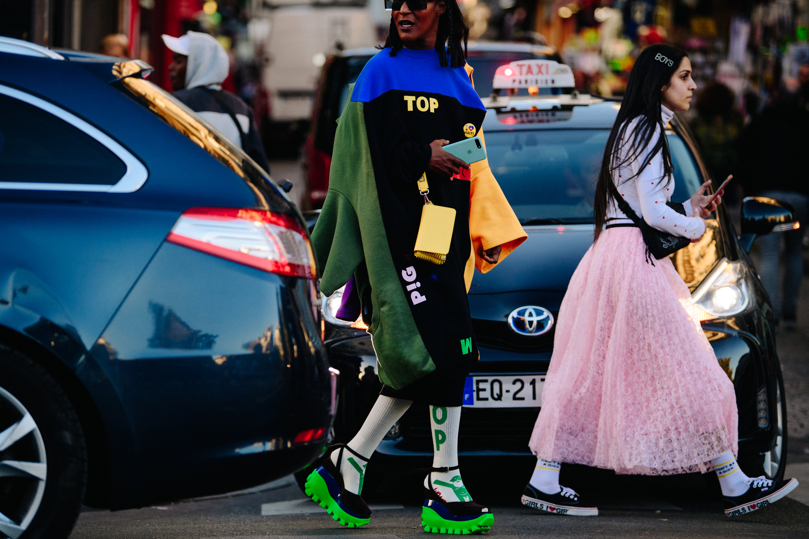 Woman wearing colourufl outfit