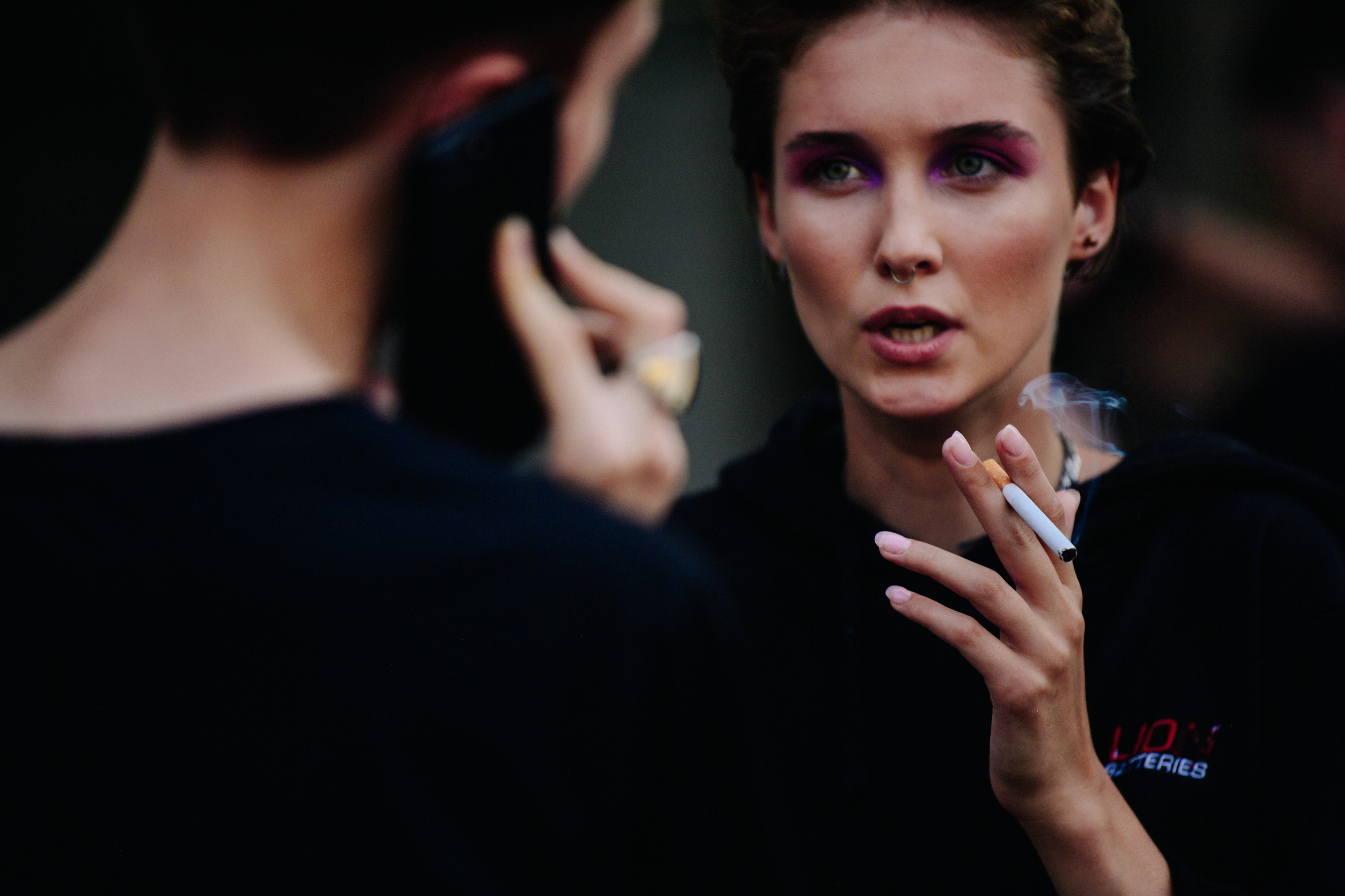 Model smoking