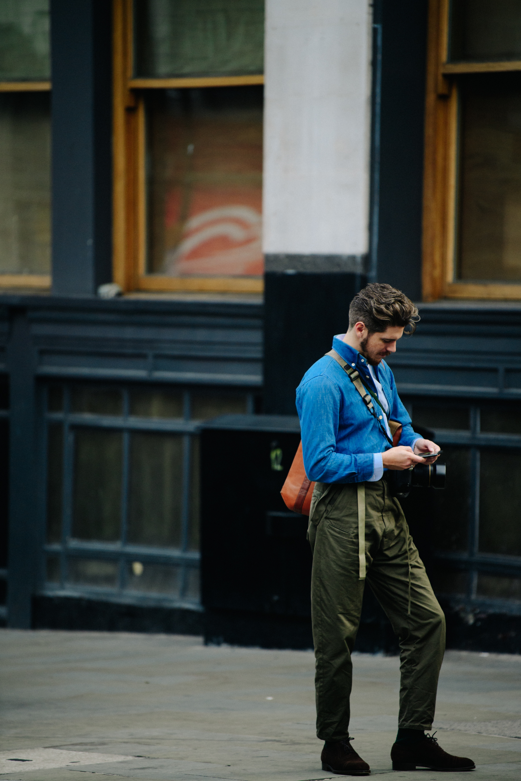 American photographer wearing Acronym