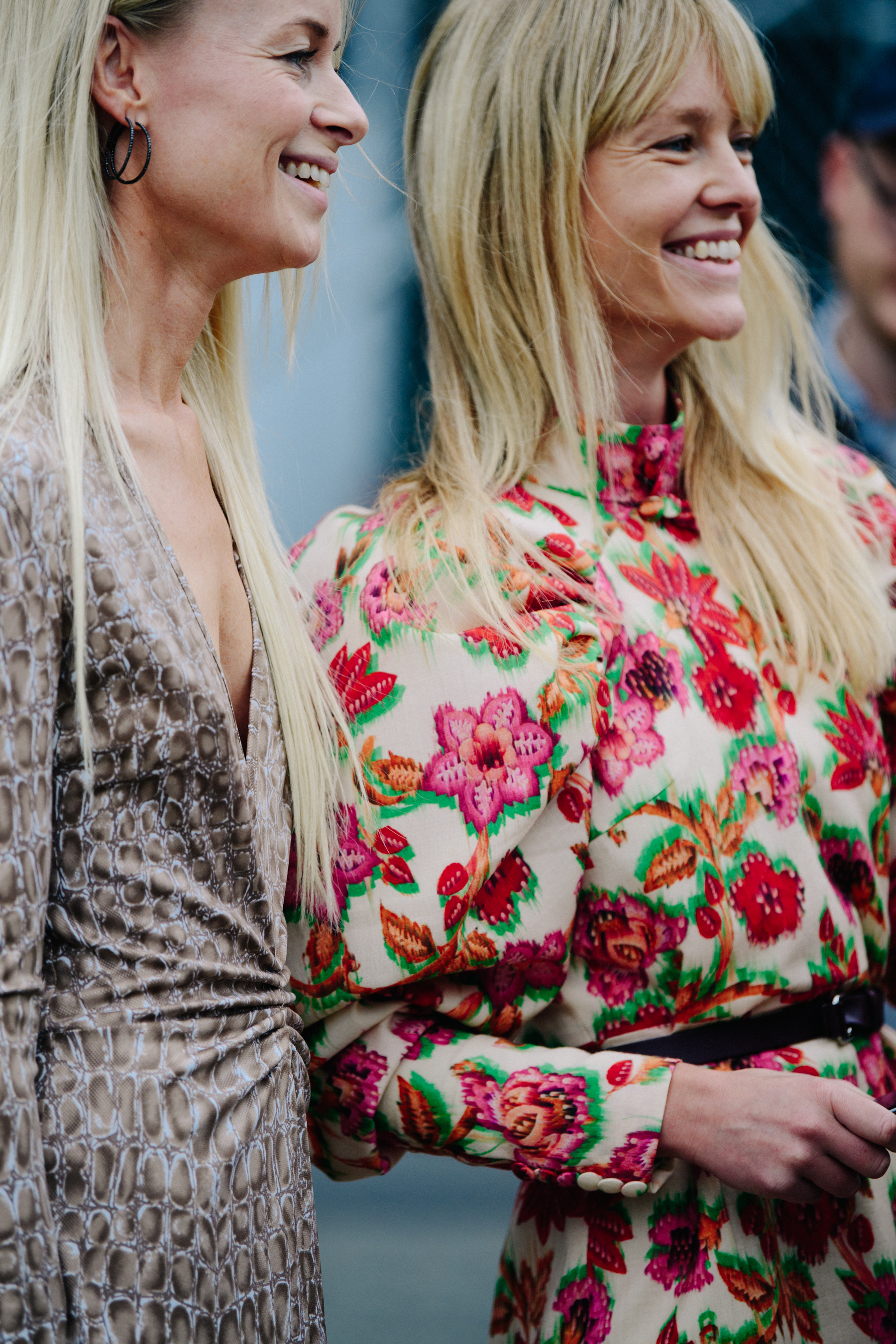 Two Danish women wearing patterns