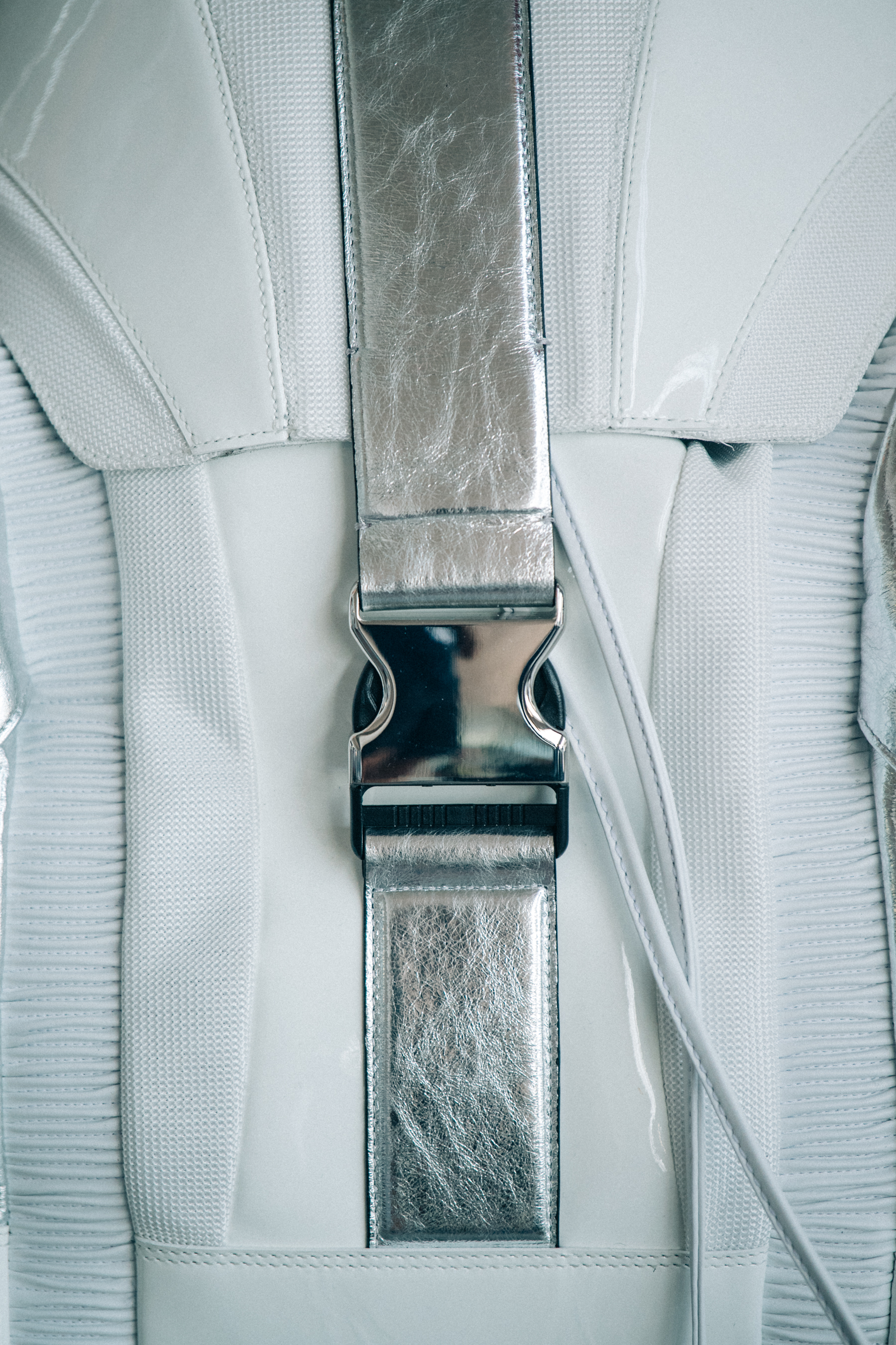 White backpack at Byblos