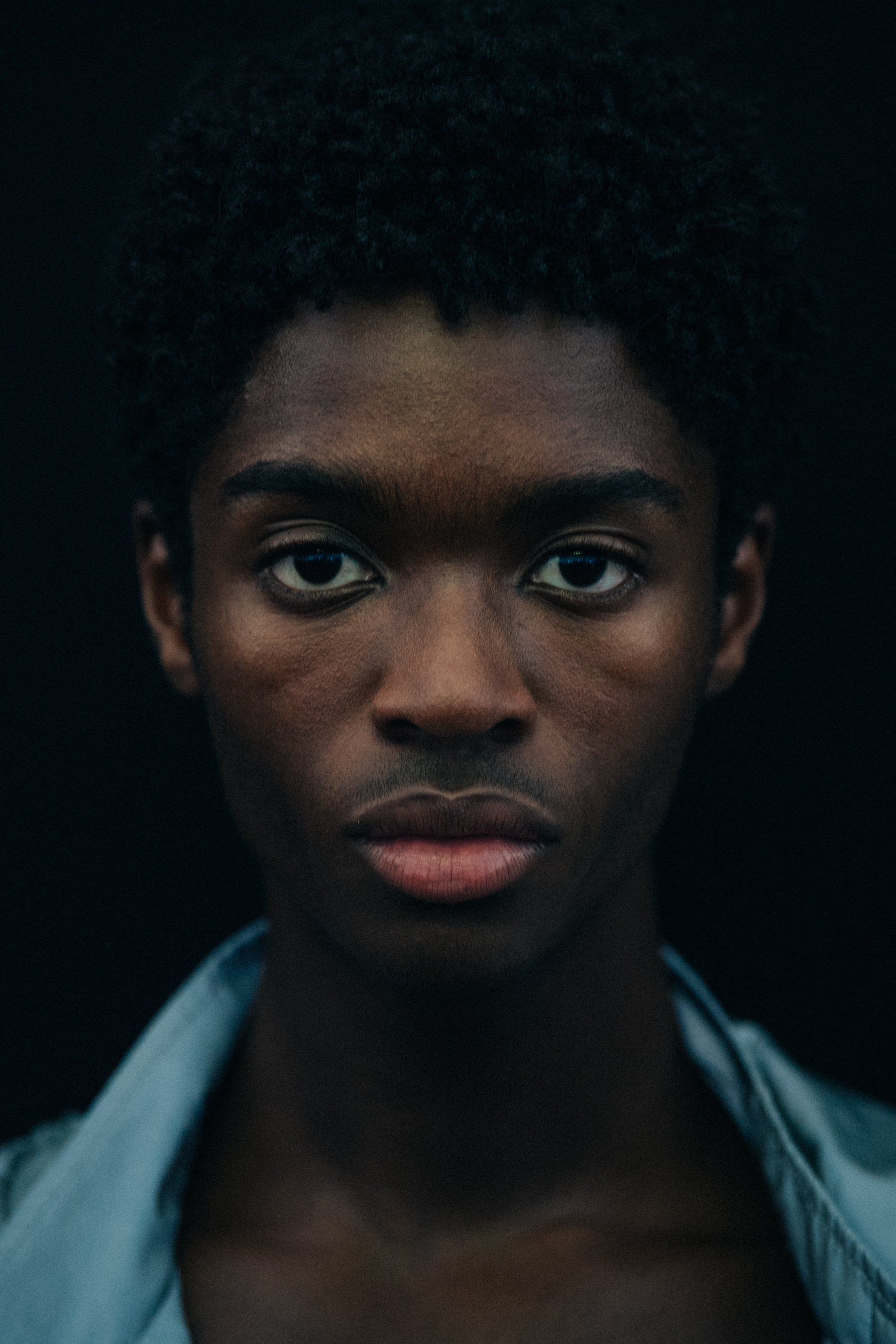 Alton Mason backstage at Byblos