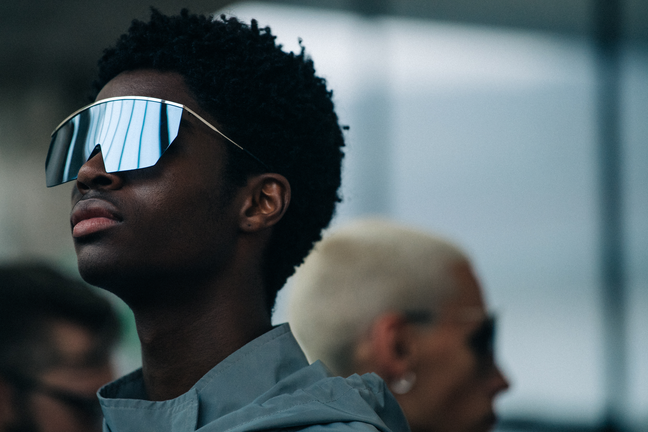 Alton Mason backstage at Byblos