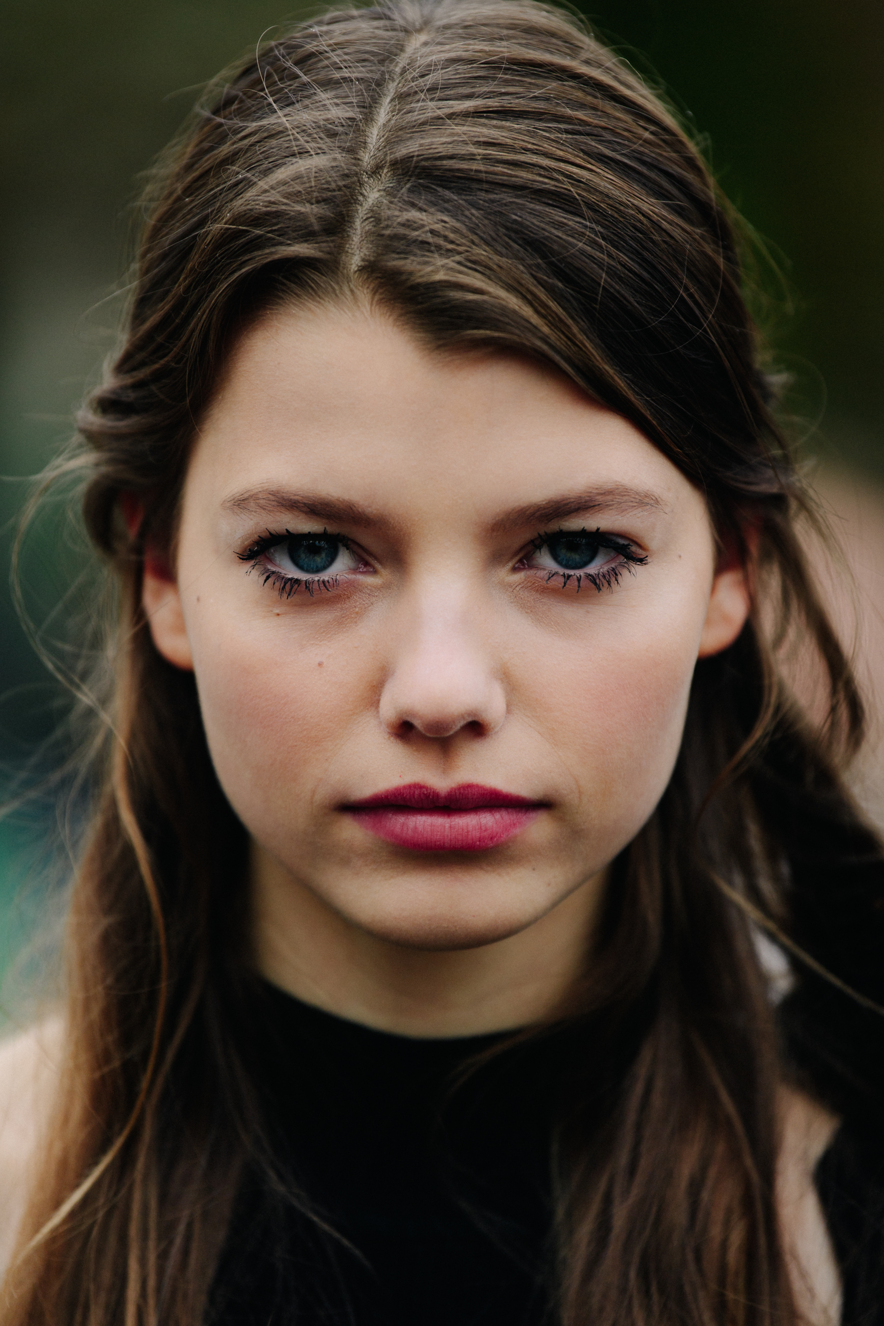 Portrait of Danish model