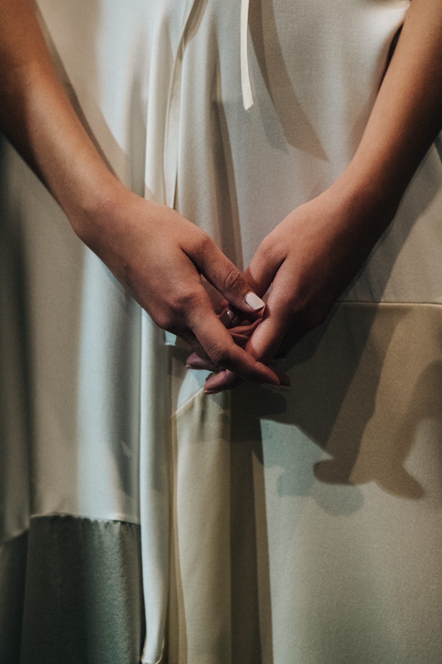 Models wearing white Bevza dresses