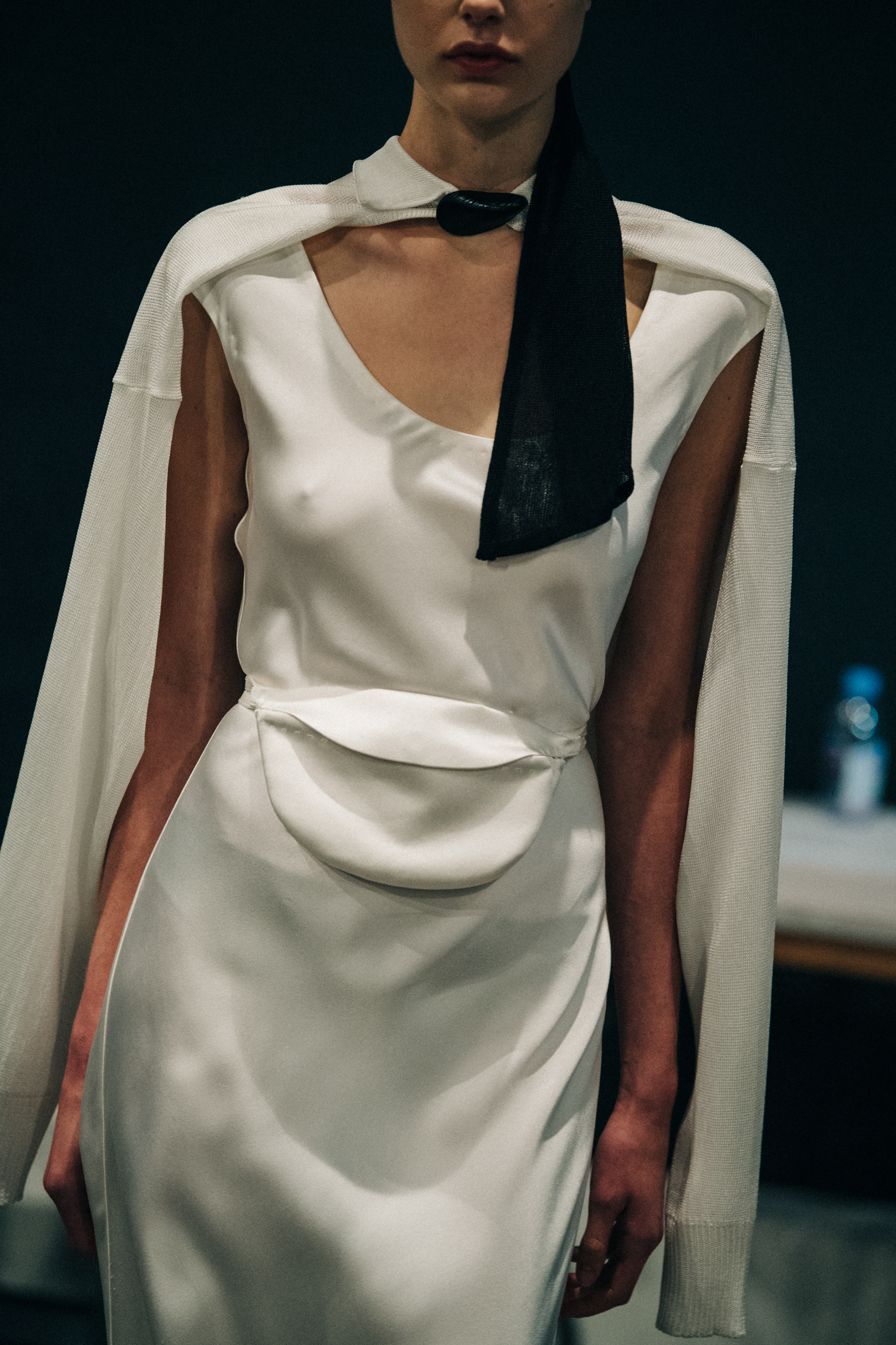 Models wearing white Bevza dresses