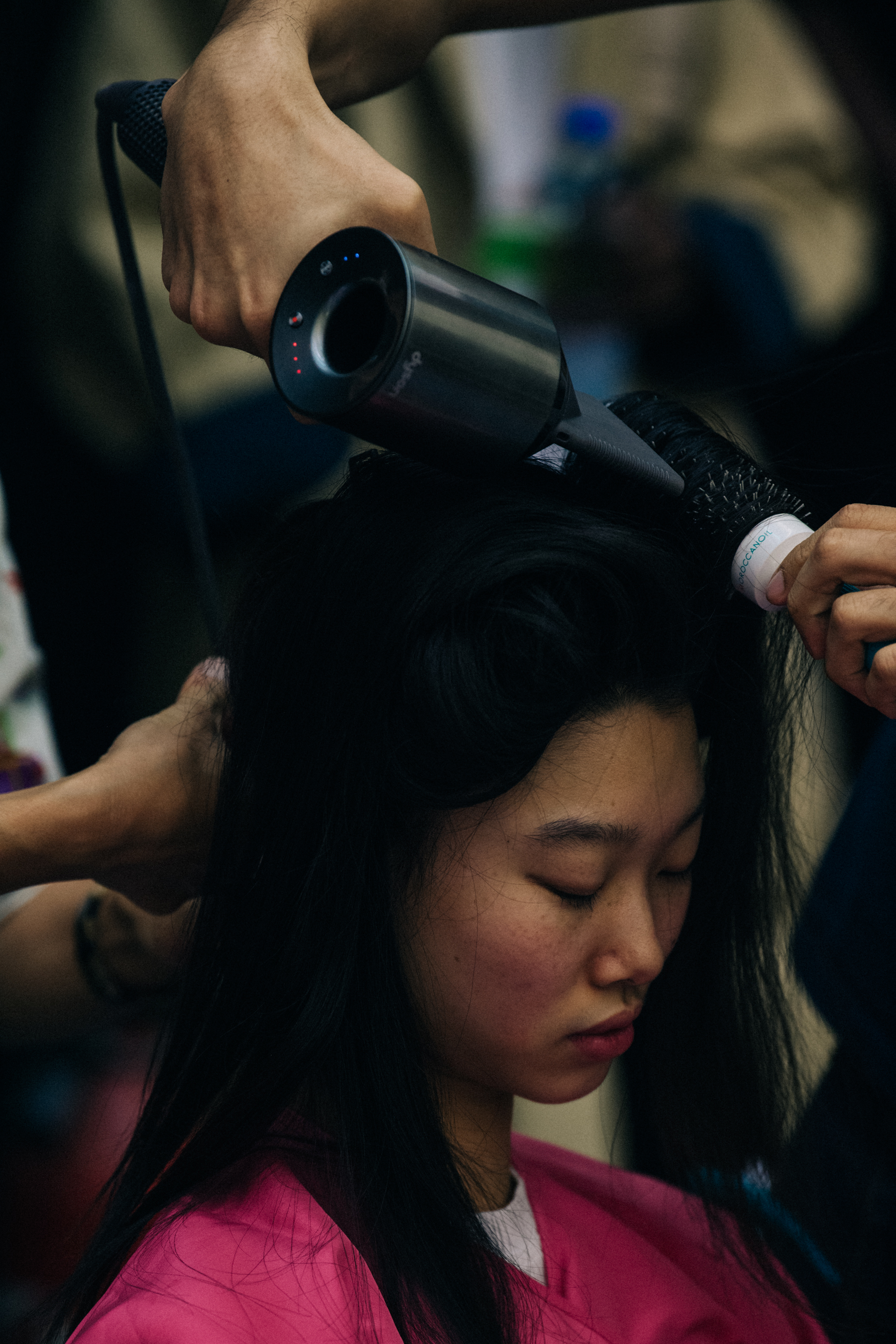 Yoon Young Bae backstage at Koche