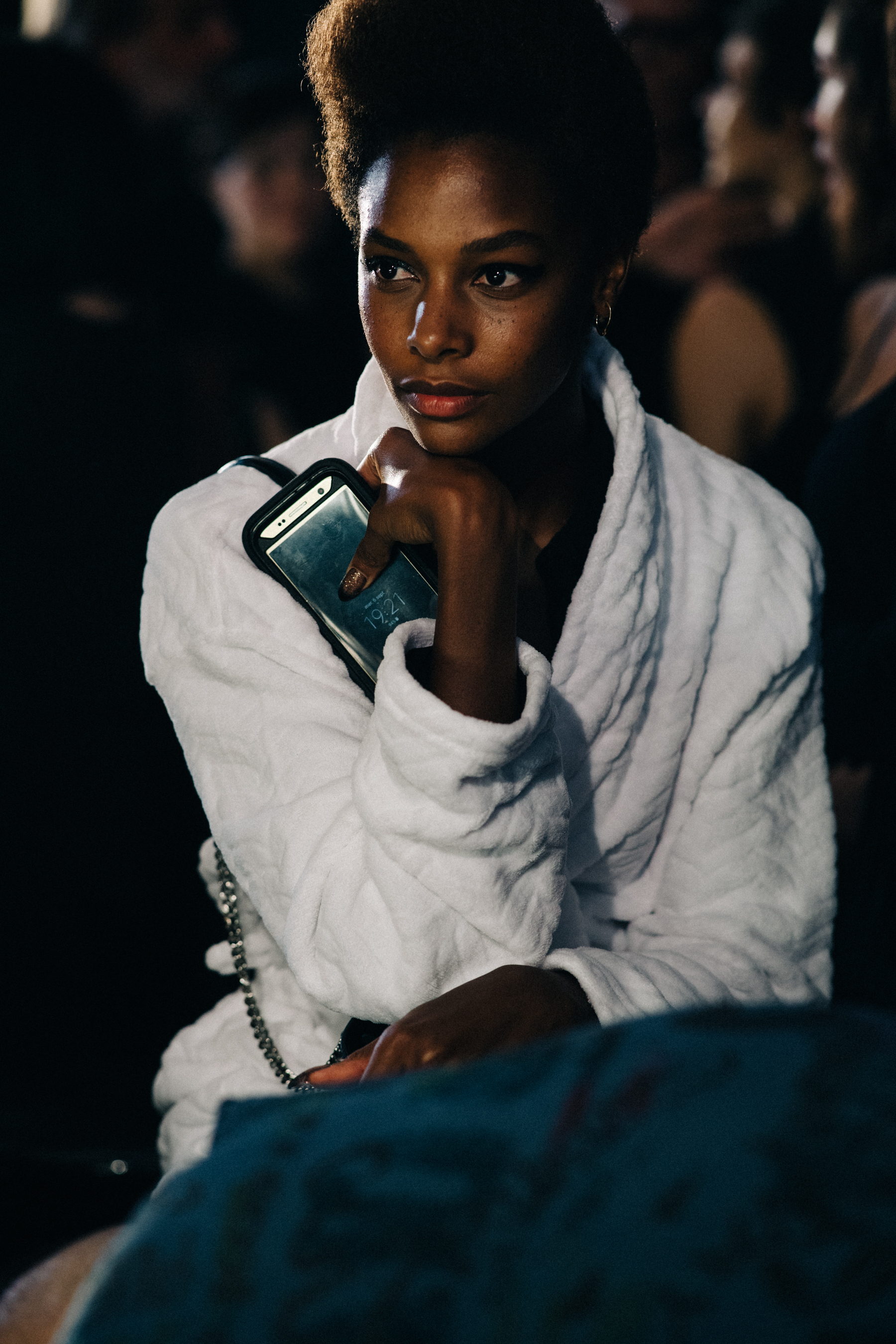 Tom Ford backstage NYFW SS18