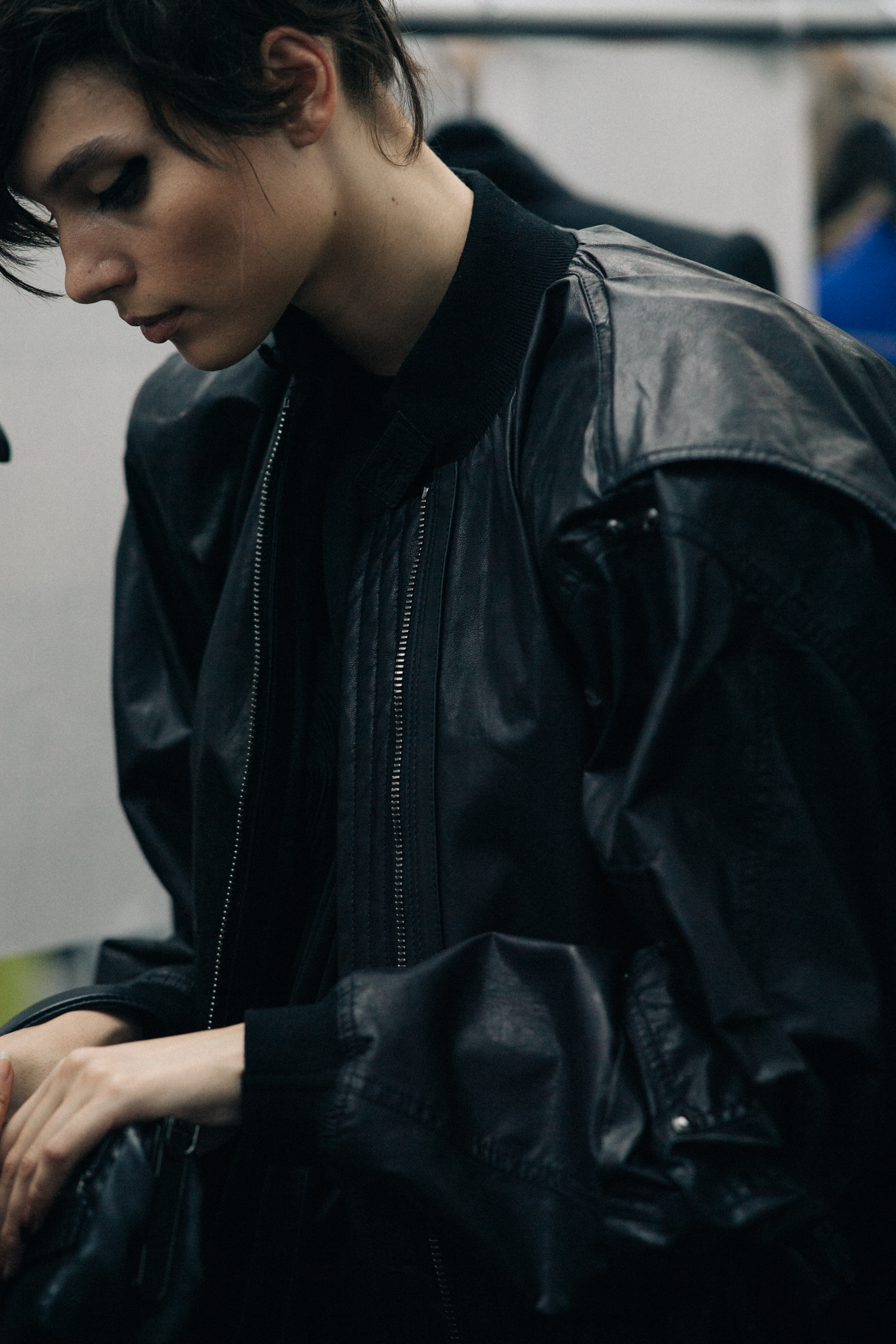Tom Ford backstage NYFW SS18