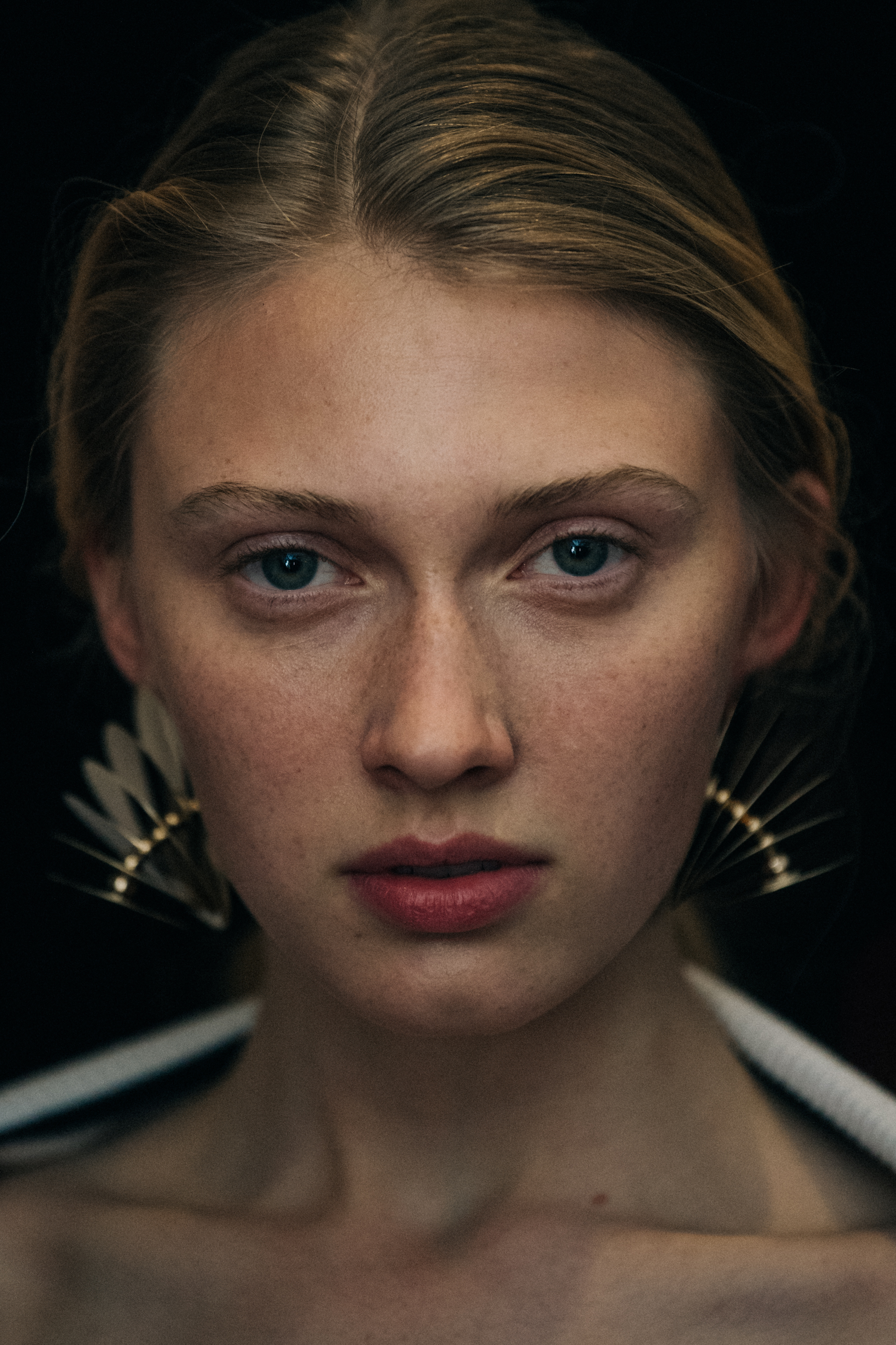 Maryna Polkanova backstage at Y/Project