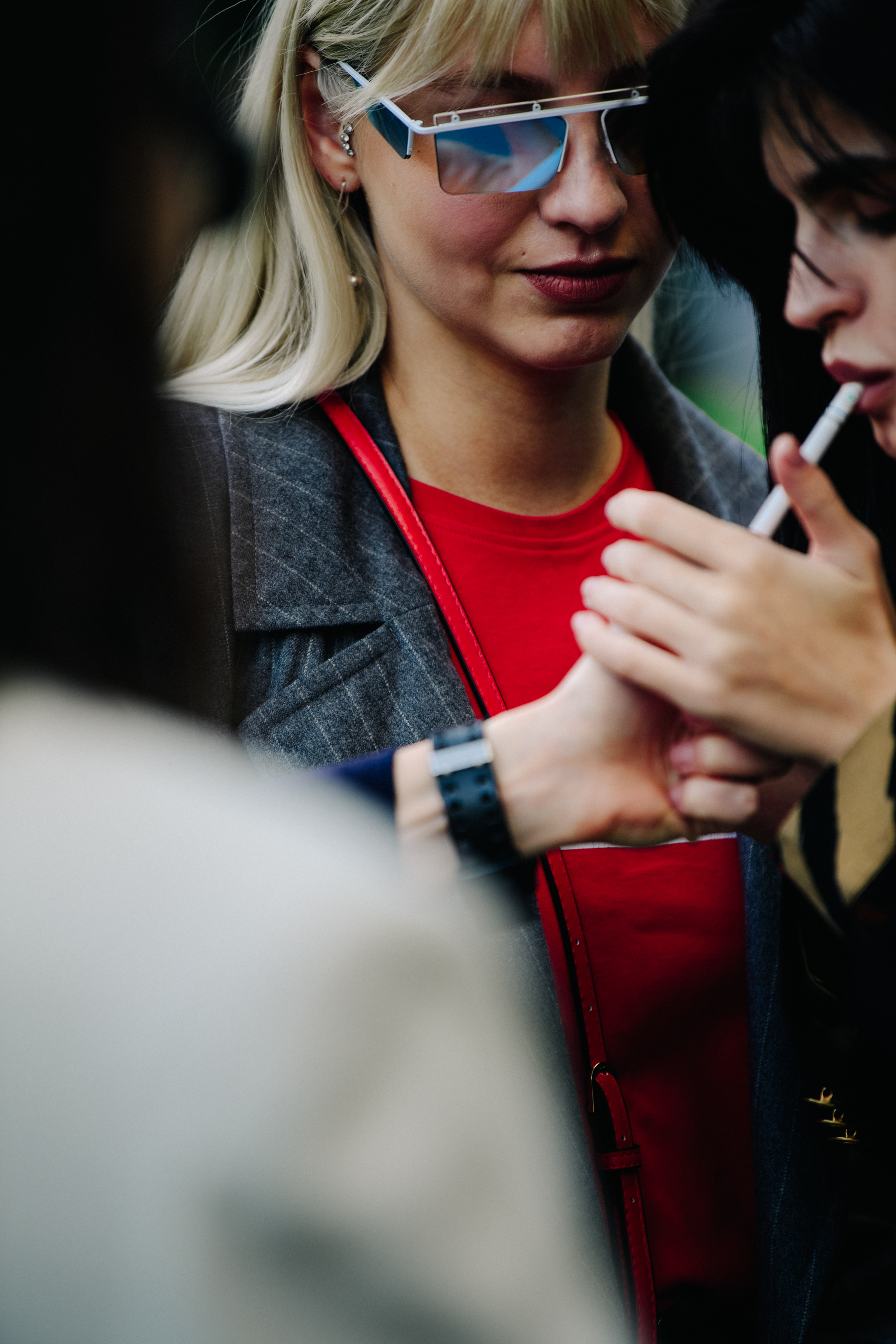 Russian women smoking