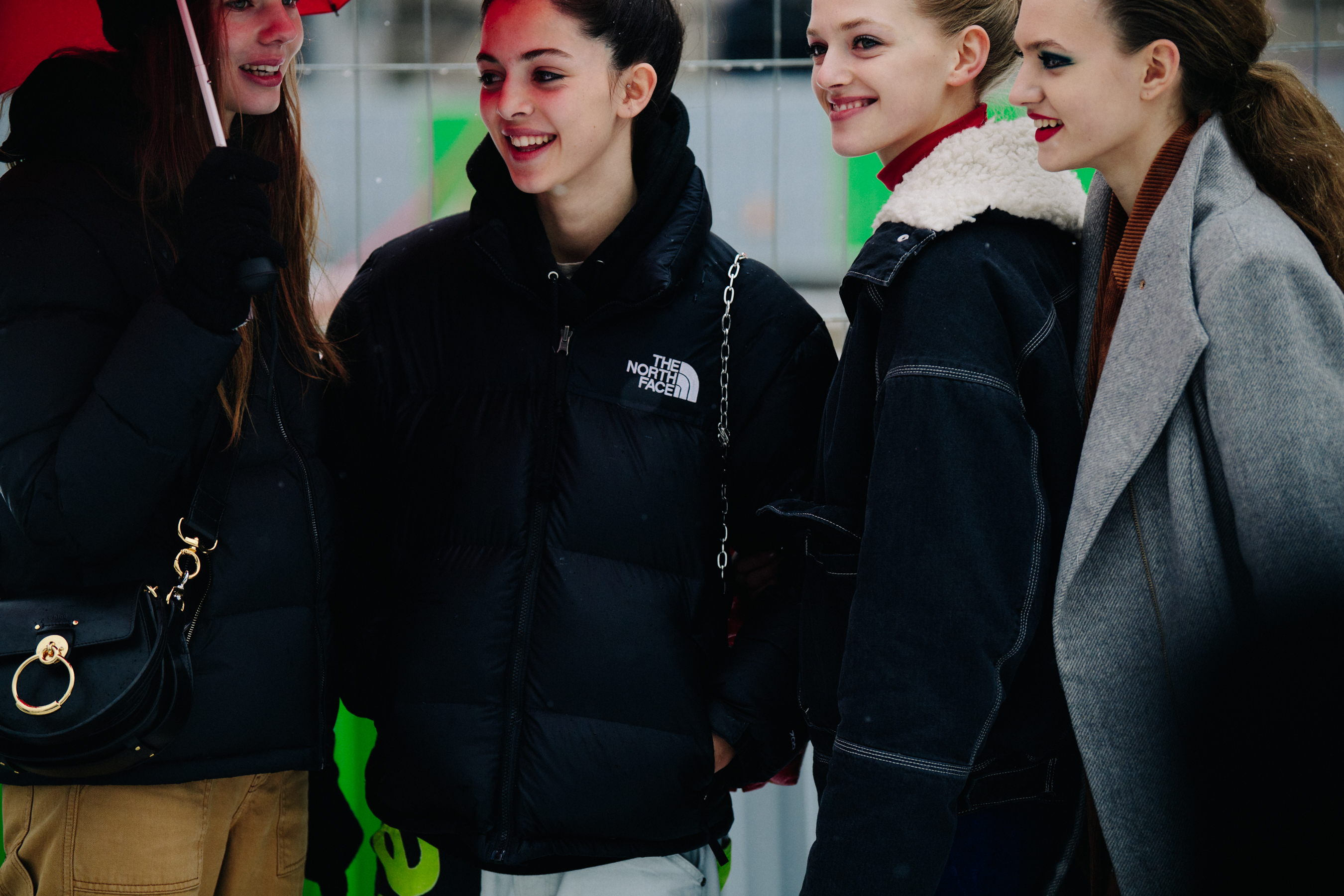 Four models after Chanel