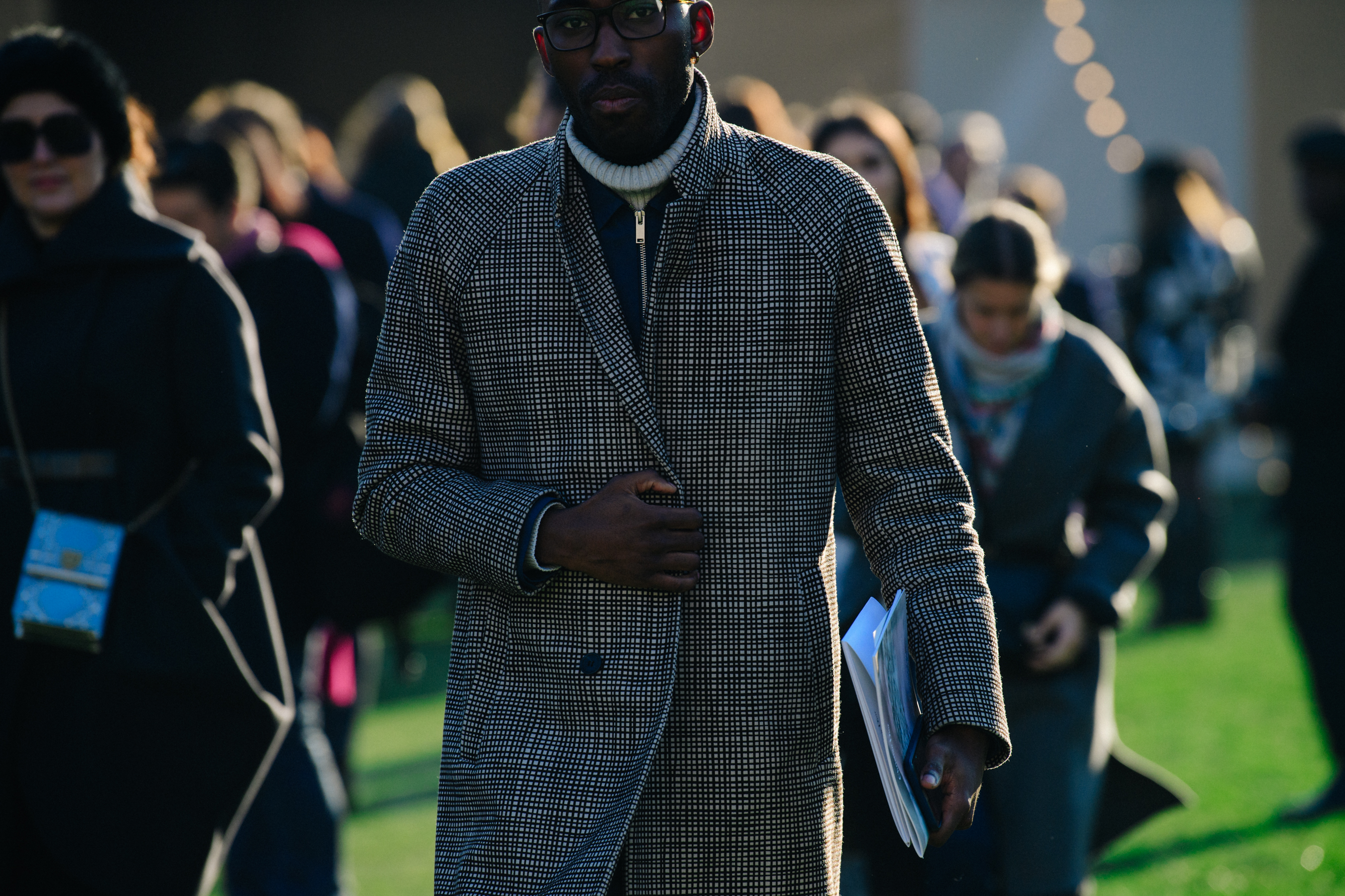 Man wearing Christian Dior outfit
