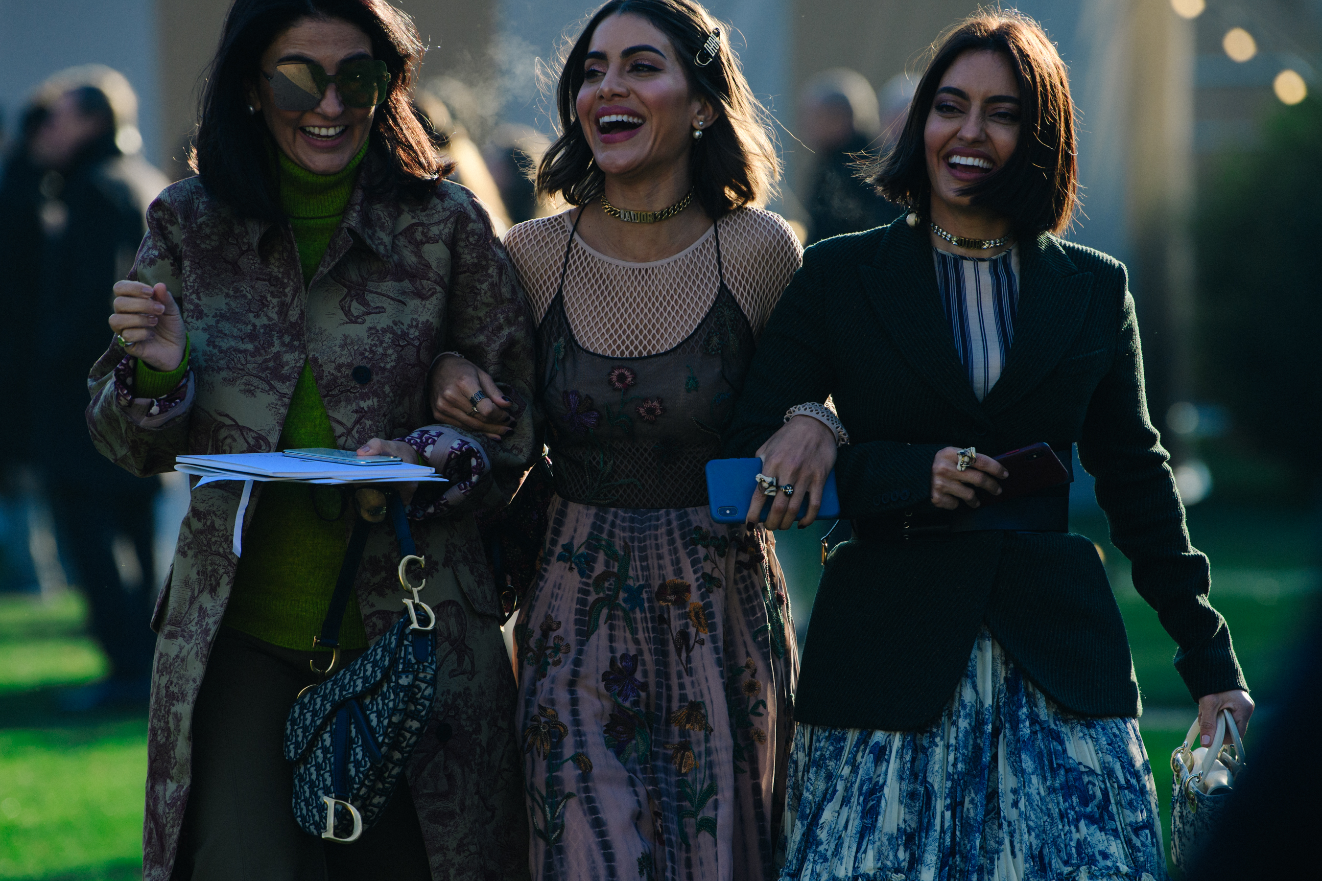 Women wearing Christian Dior outfits