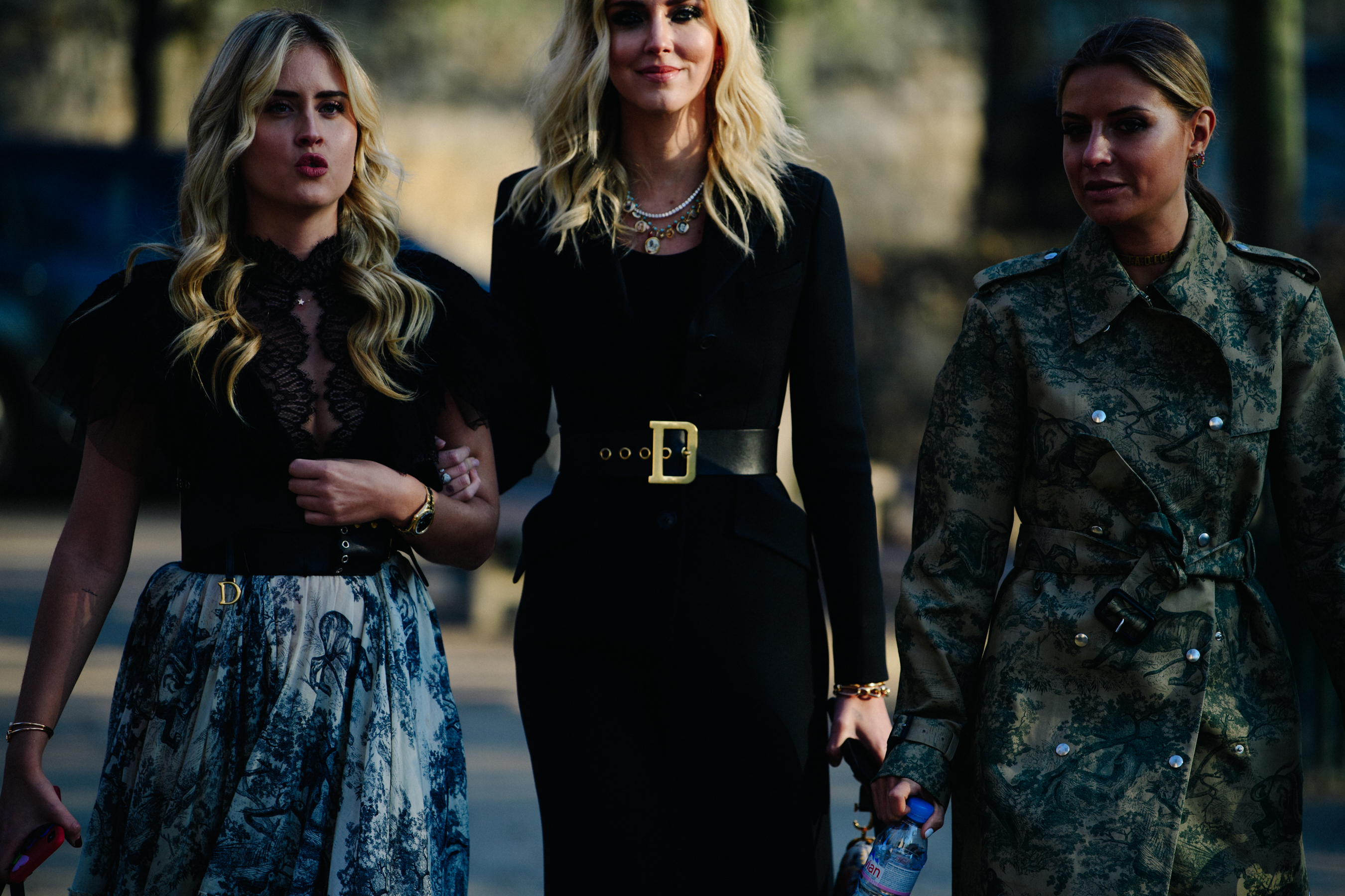 Italian blogger wearing Christian Dior outfit