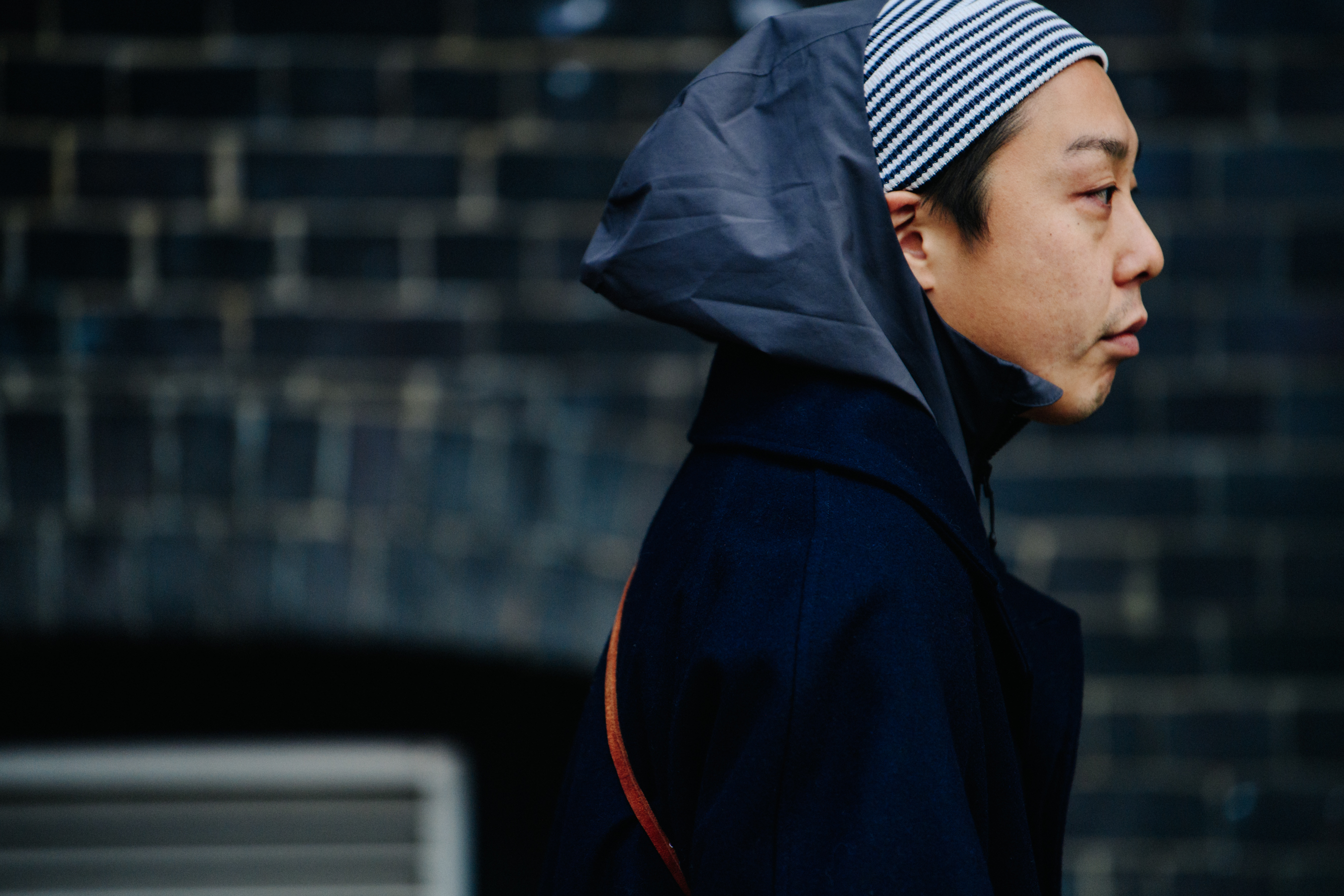 Man wearing Arcteryx Leaf jacket