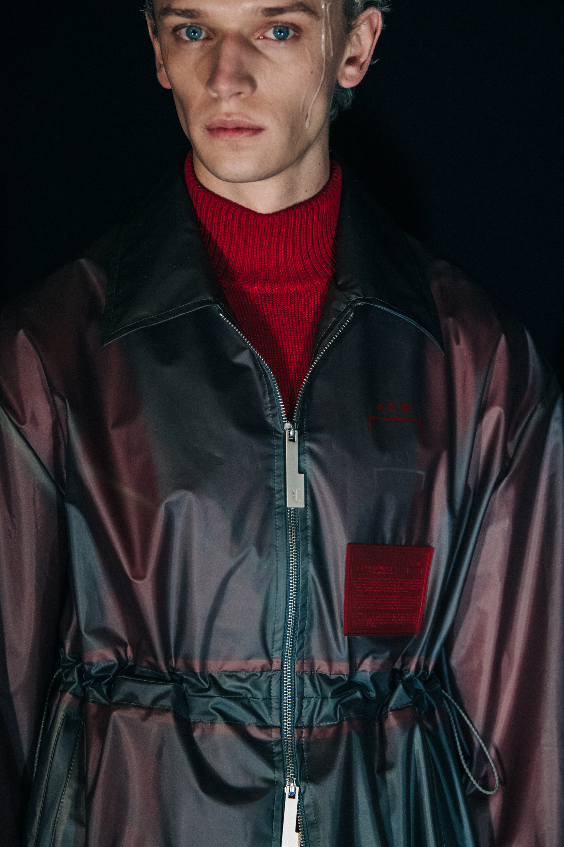 Peter Dupont backstage at A COLD WALL