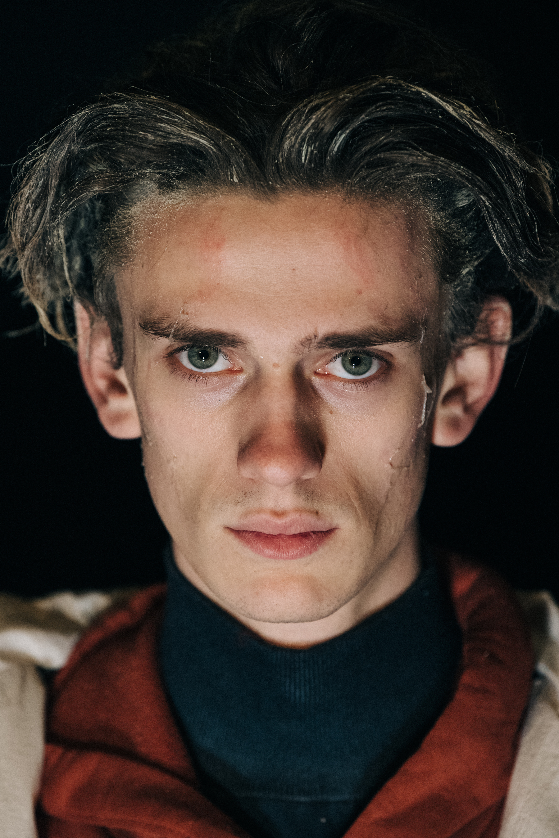 Peter Dupont backstage at A COLD WALL