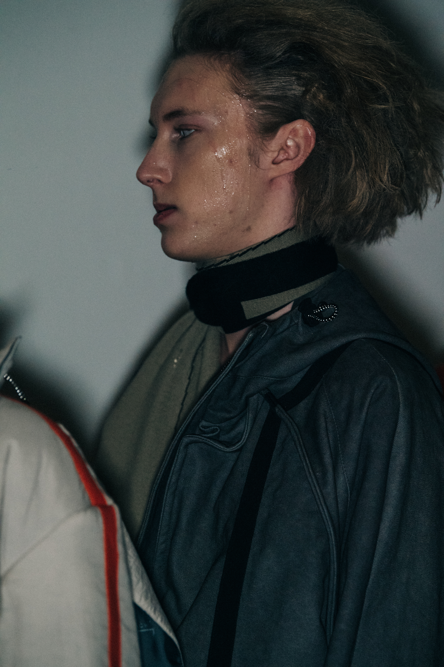 Ville Sydfors backstage at A COLD WALL