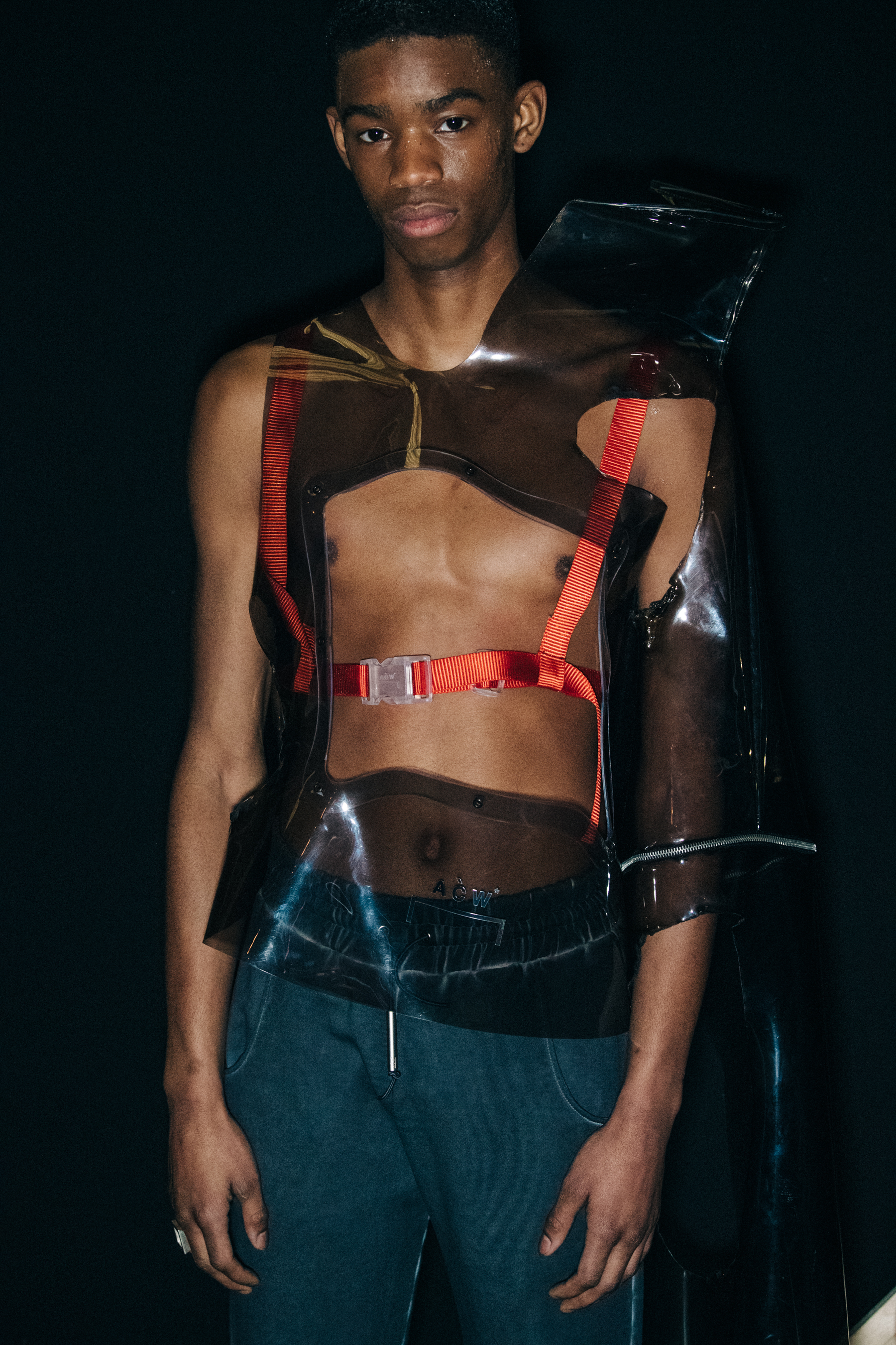 Montell Martin backstage at A COLD WALL