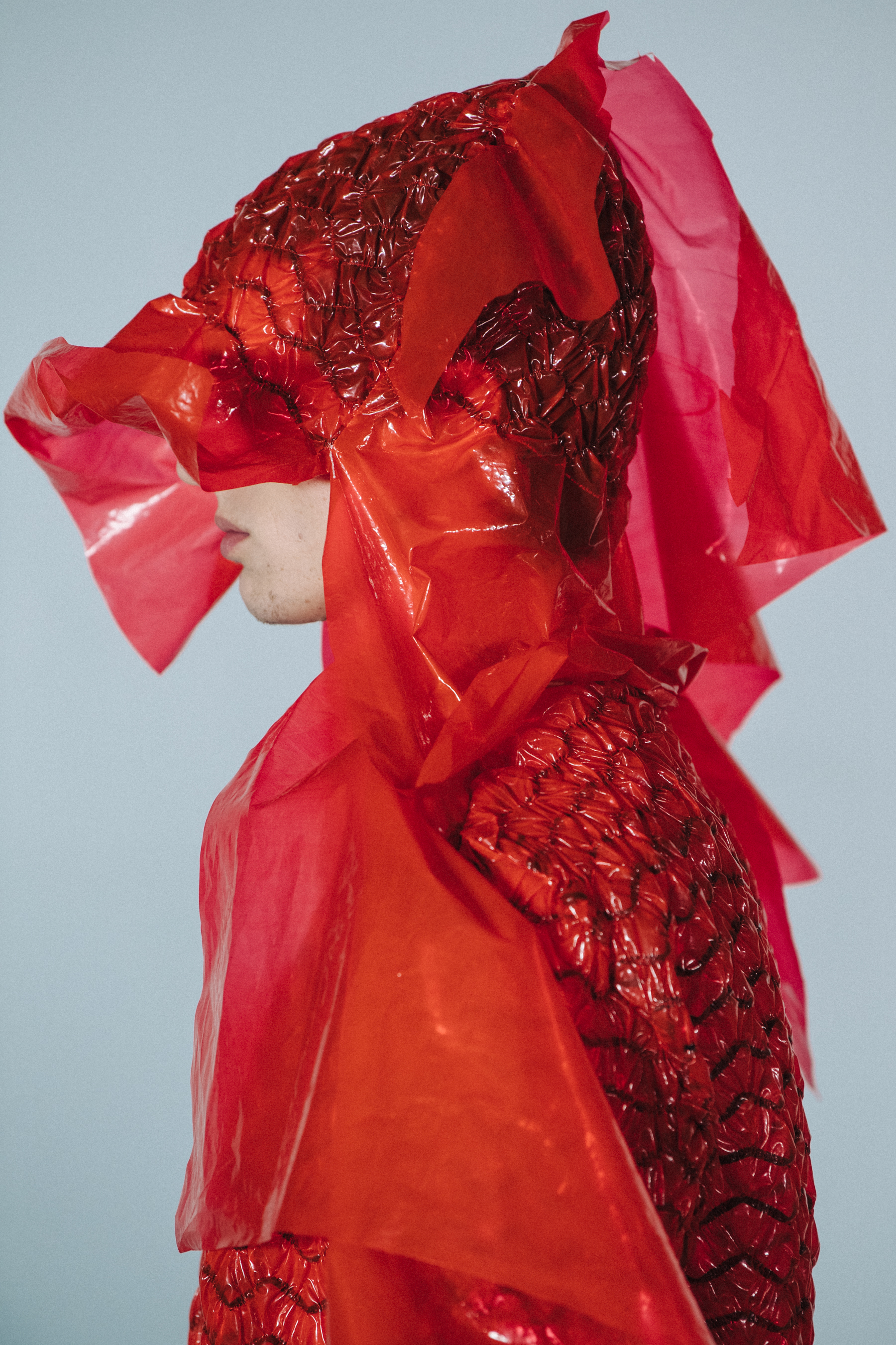 Koen Verdurman backstage at Craig Green