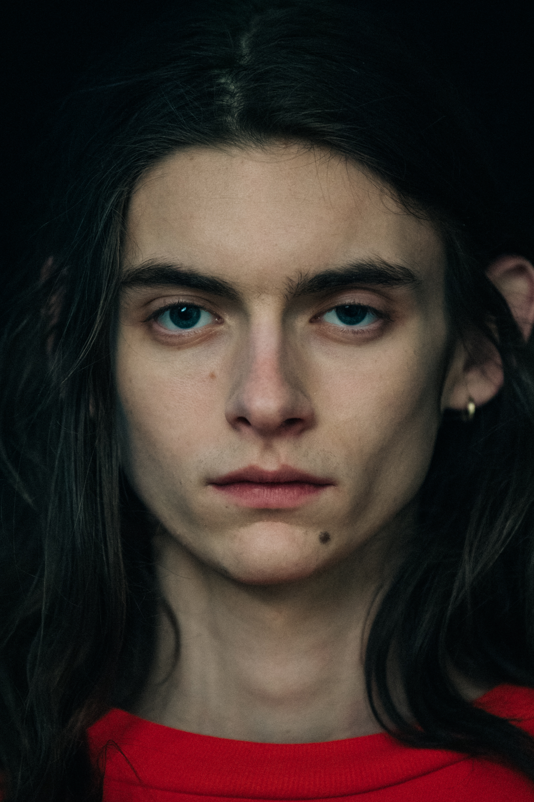 Dylan Christensen backstage at Han Kjøbenhavn