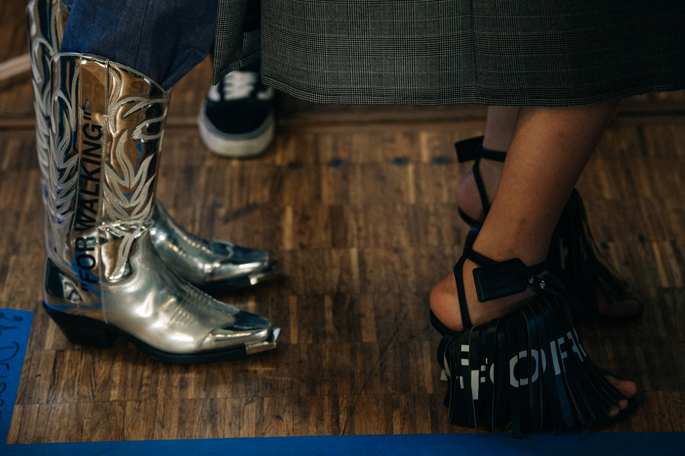 Cowboy boots at Off-White
