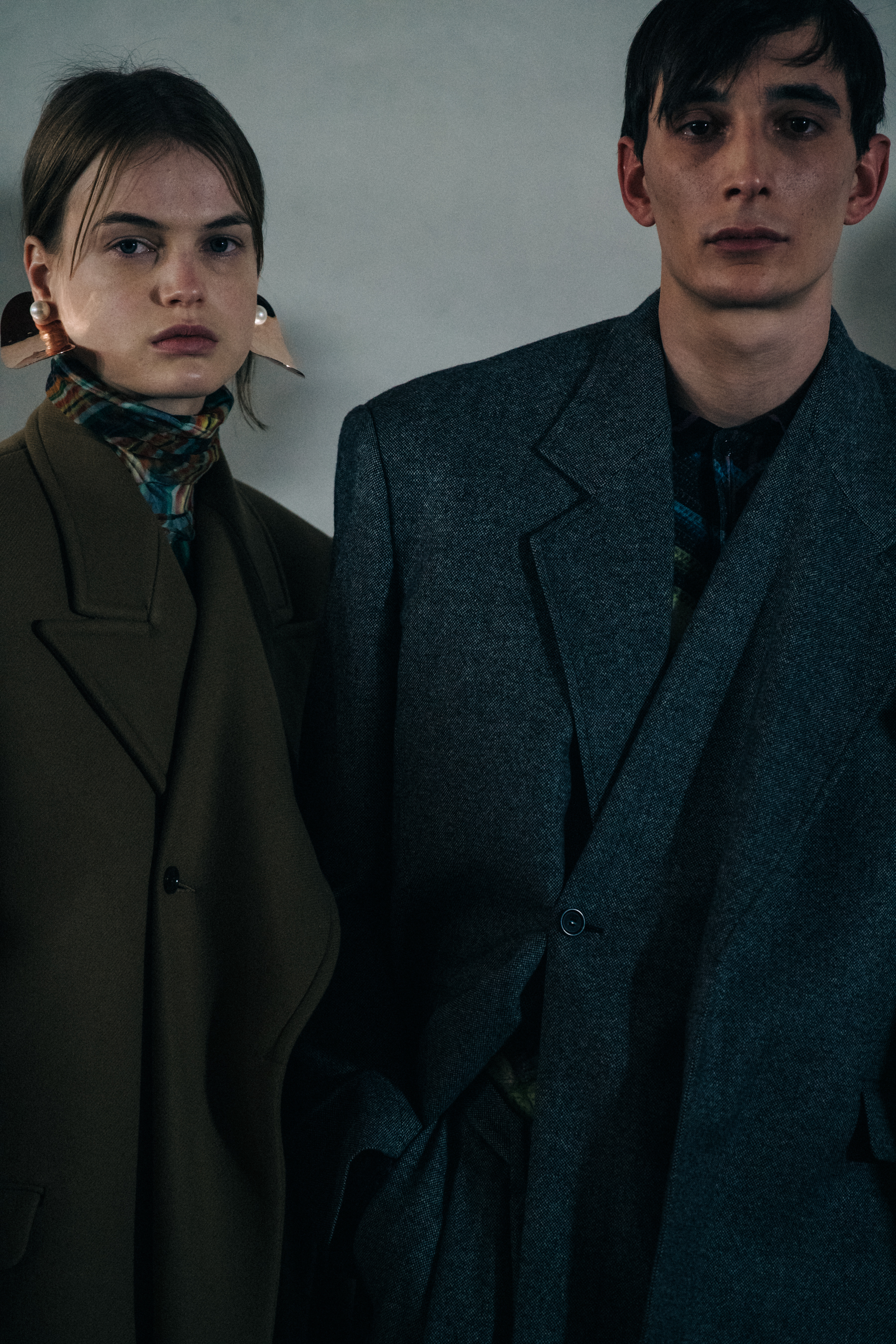 Helen Ewerding backstage at Y/Project
