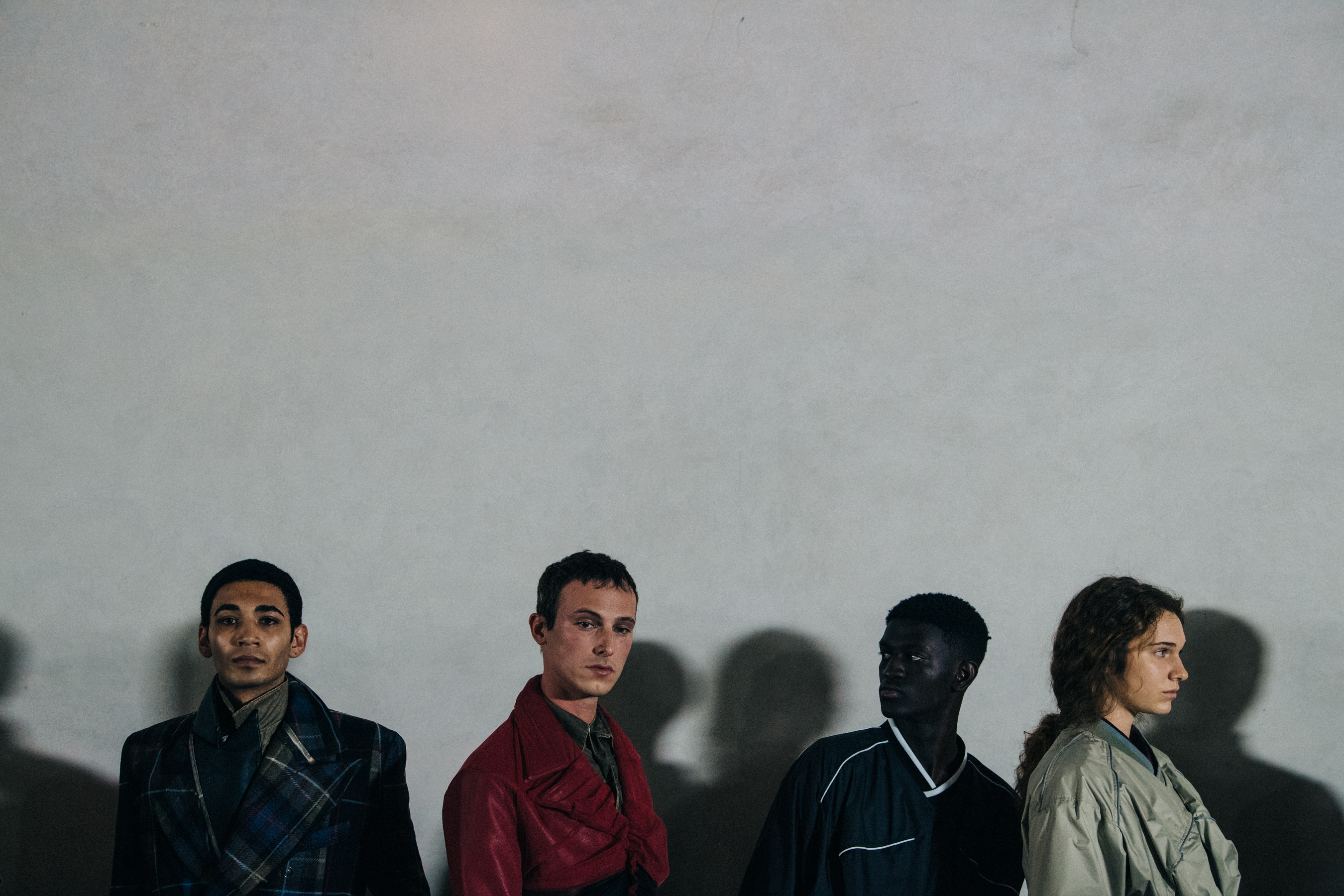 Models in lineup at Y/Project