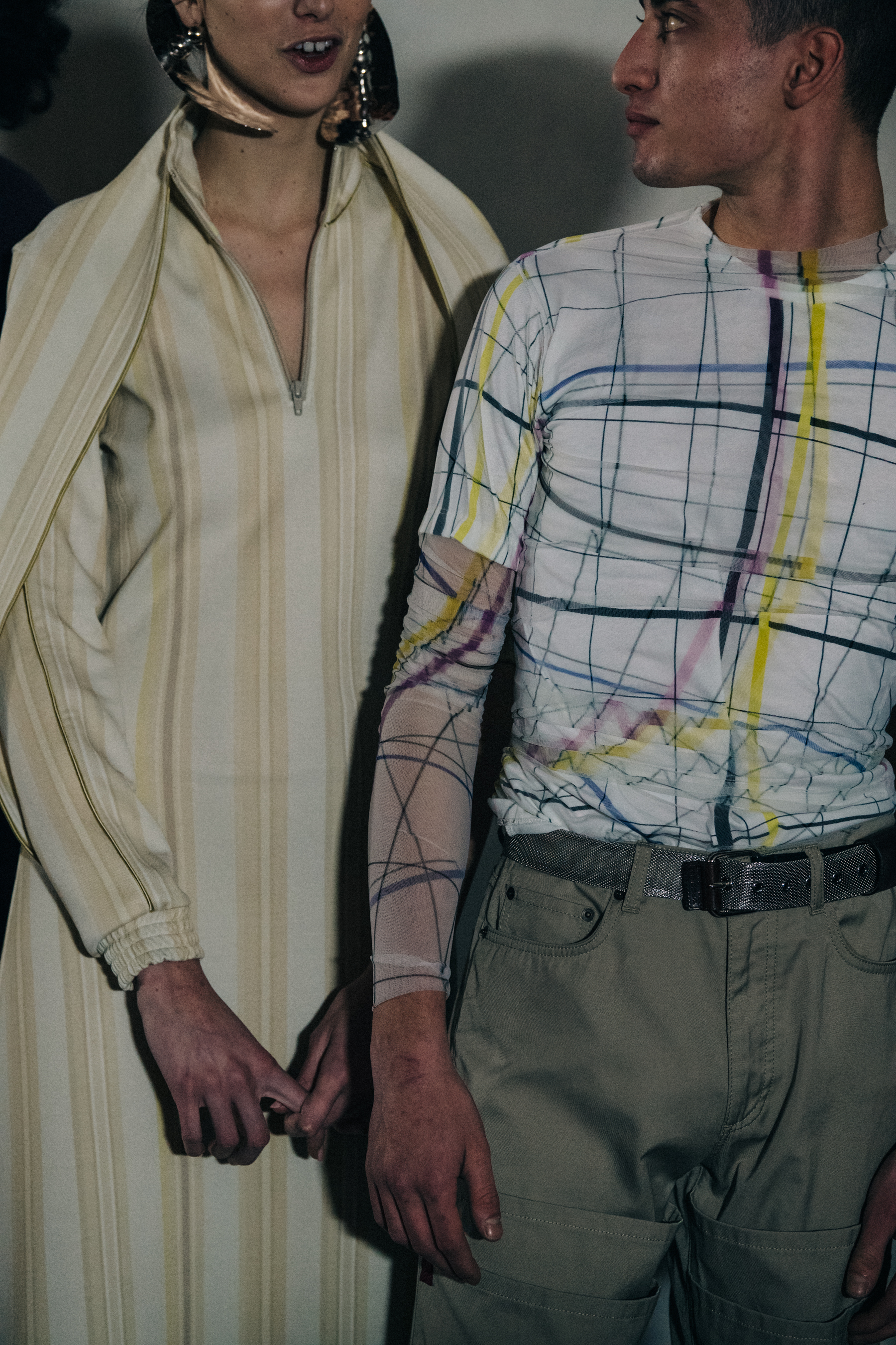 Models in lineup at Y/Project