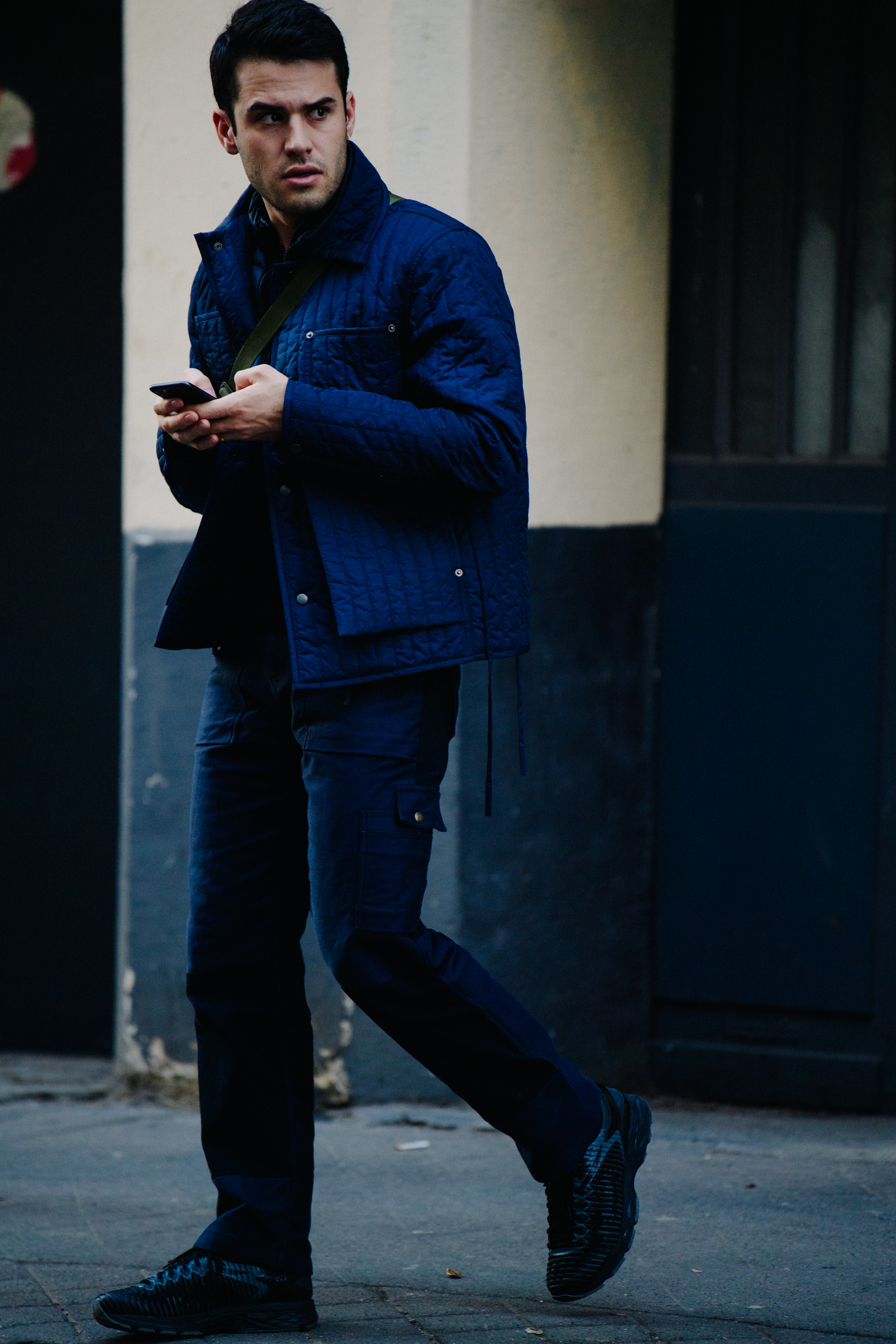Man wearing Craig Green jacket