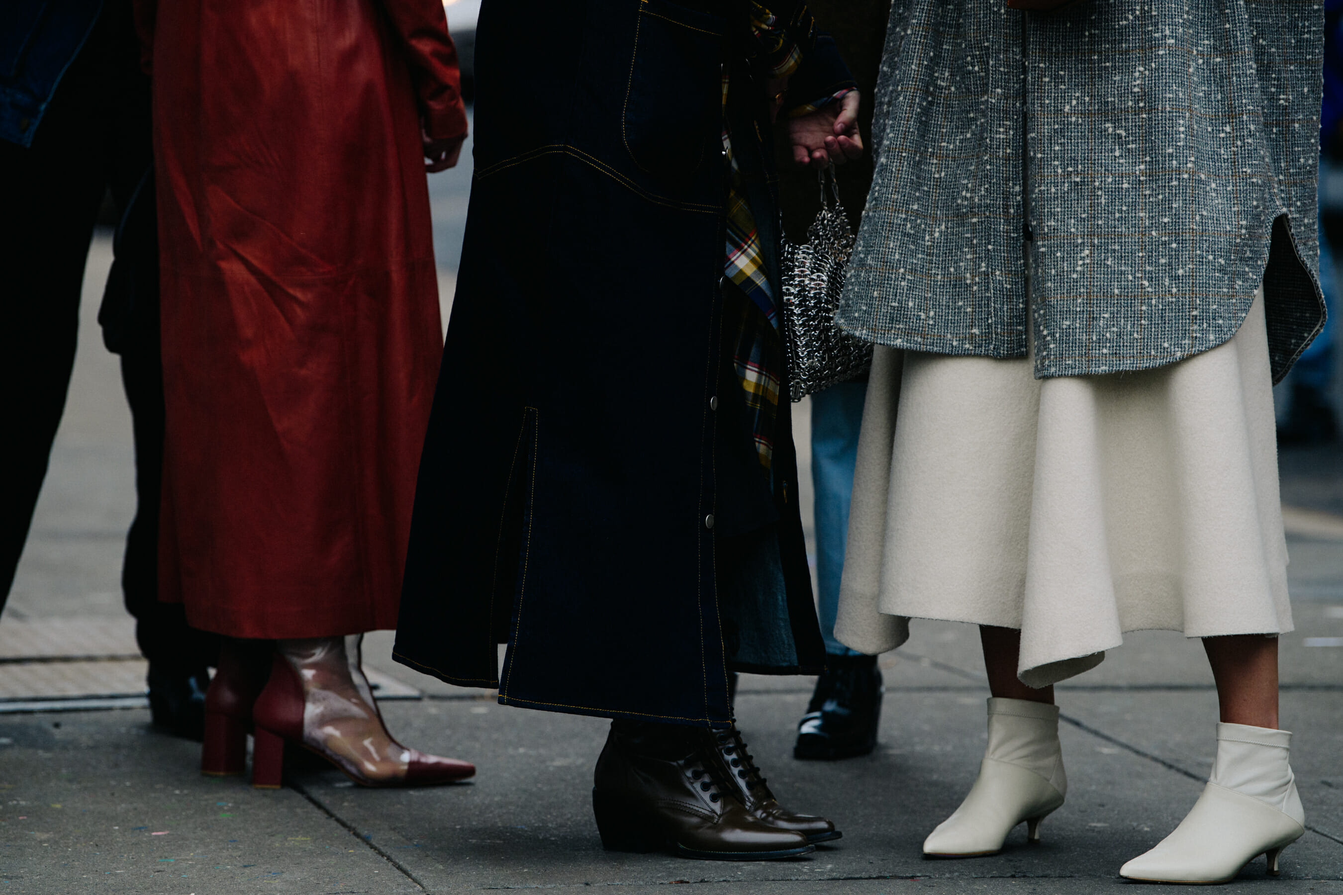 Women wearing high heels