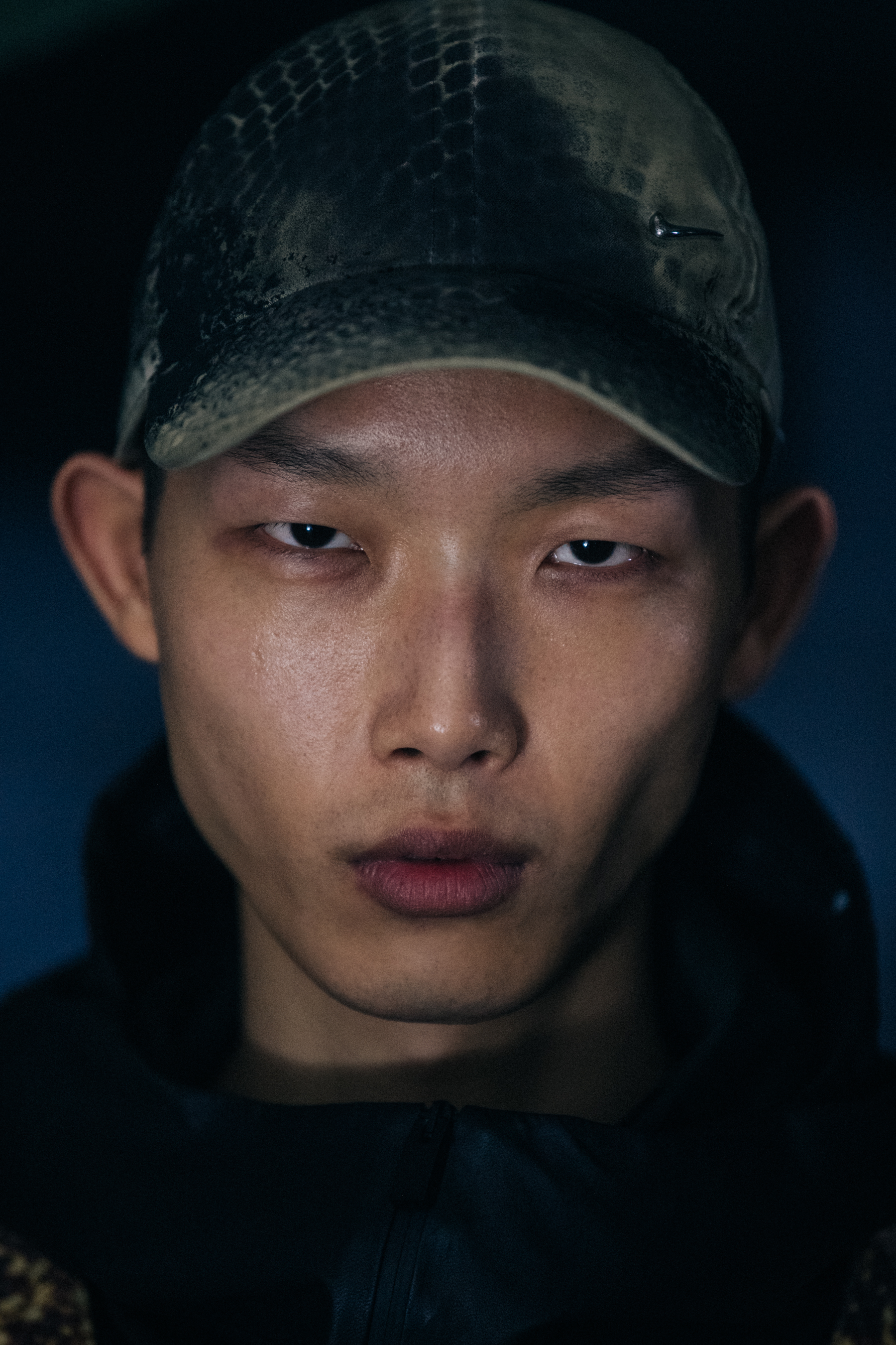 Su Min Kim backstage at 1017 ALYX 9SM
