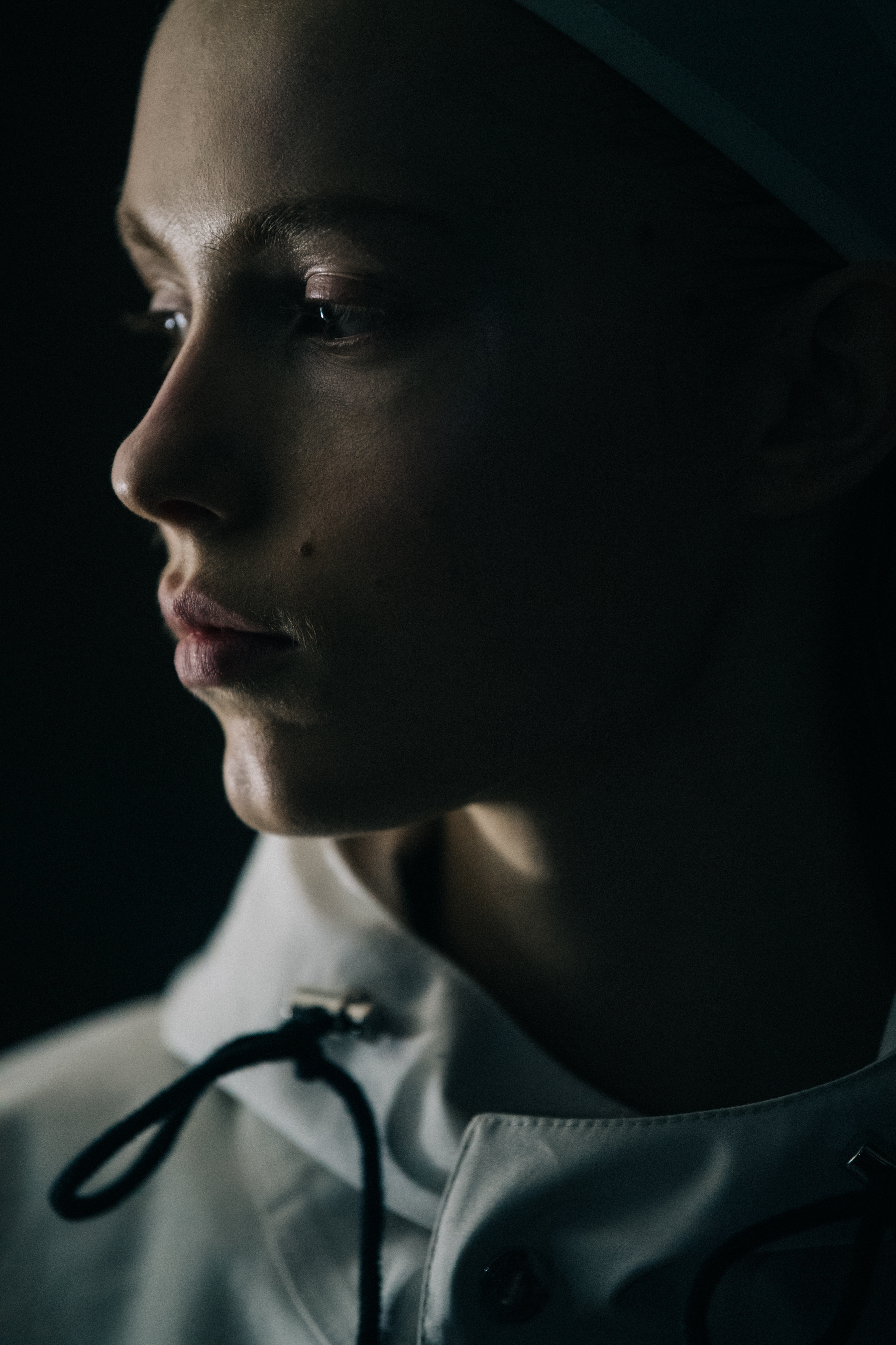 Yeva Podurian backstage at 1017 ALYX 9SM