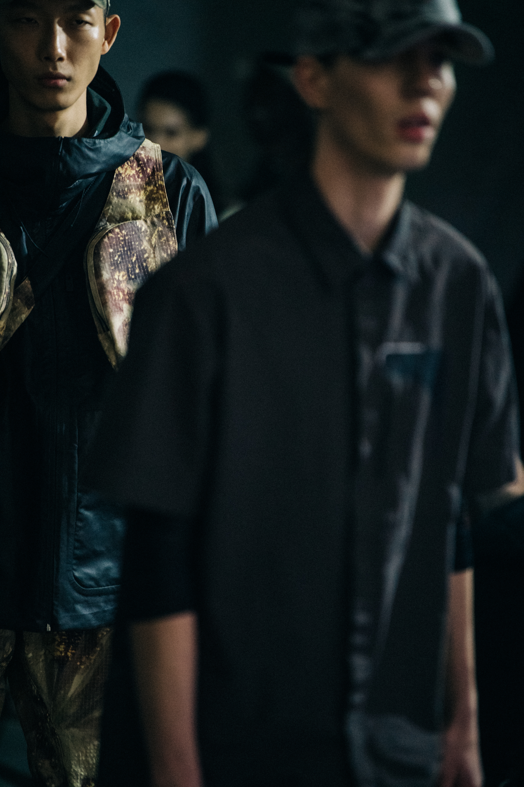 Su Min Kim backstage at 1017 ALYX 9SM