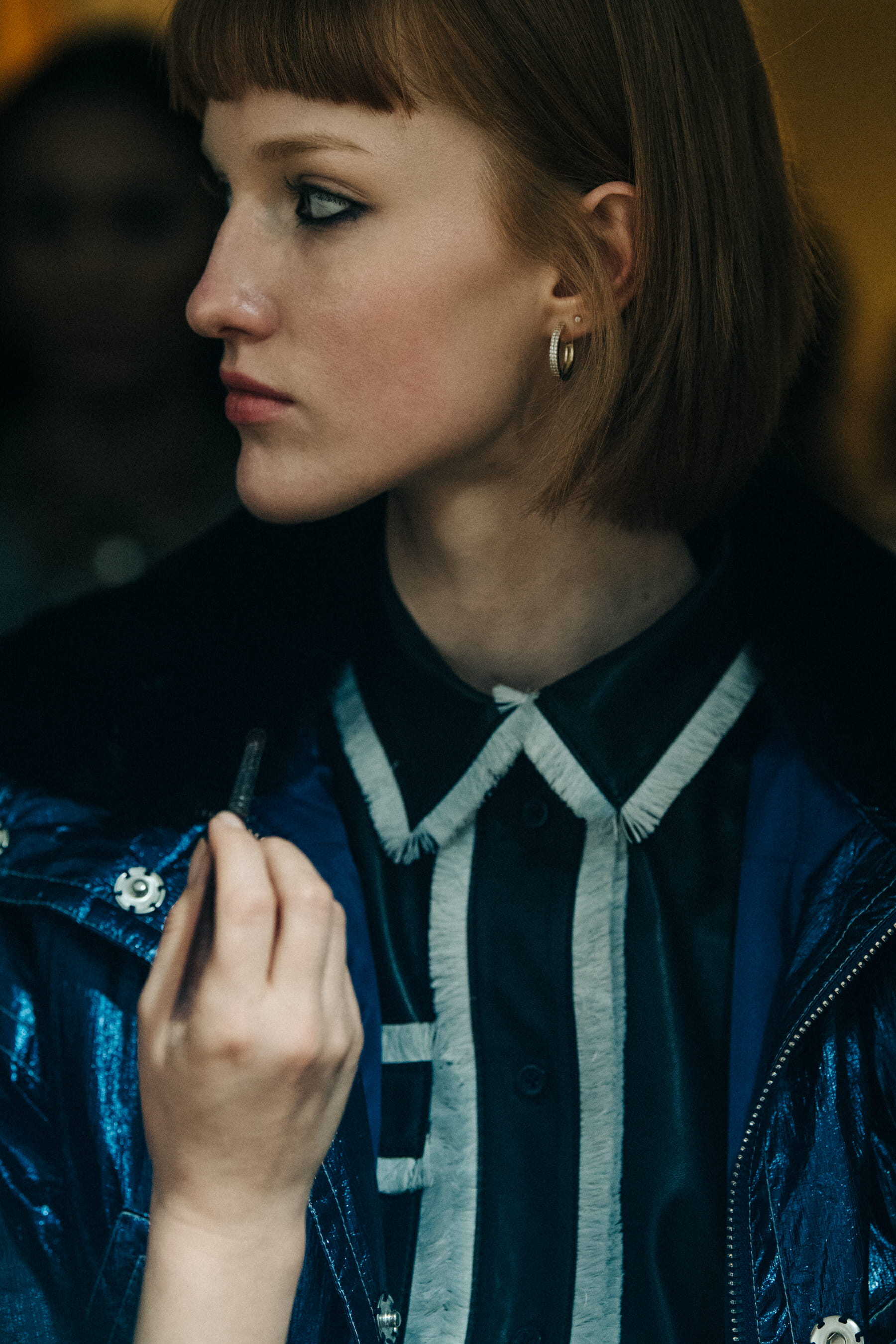 Ina Maribo Jensen backstage at STAND