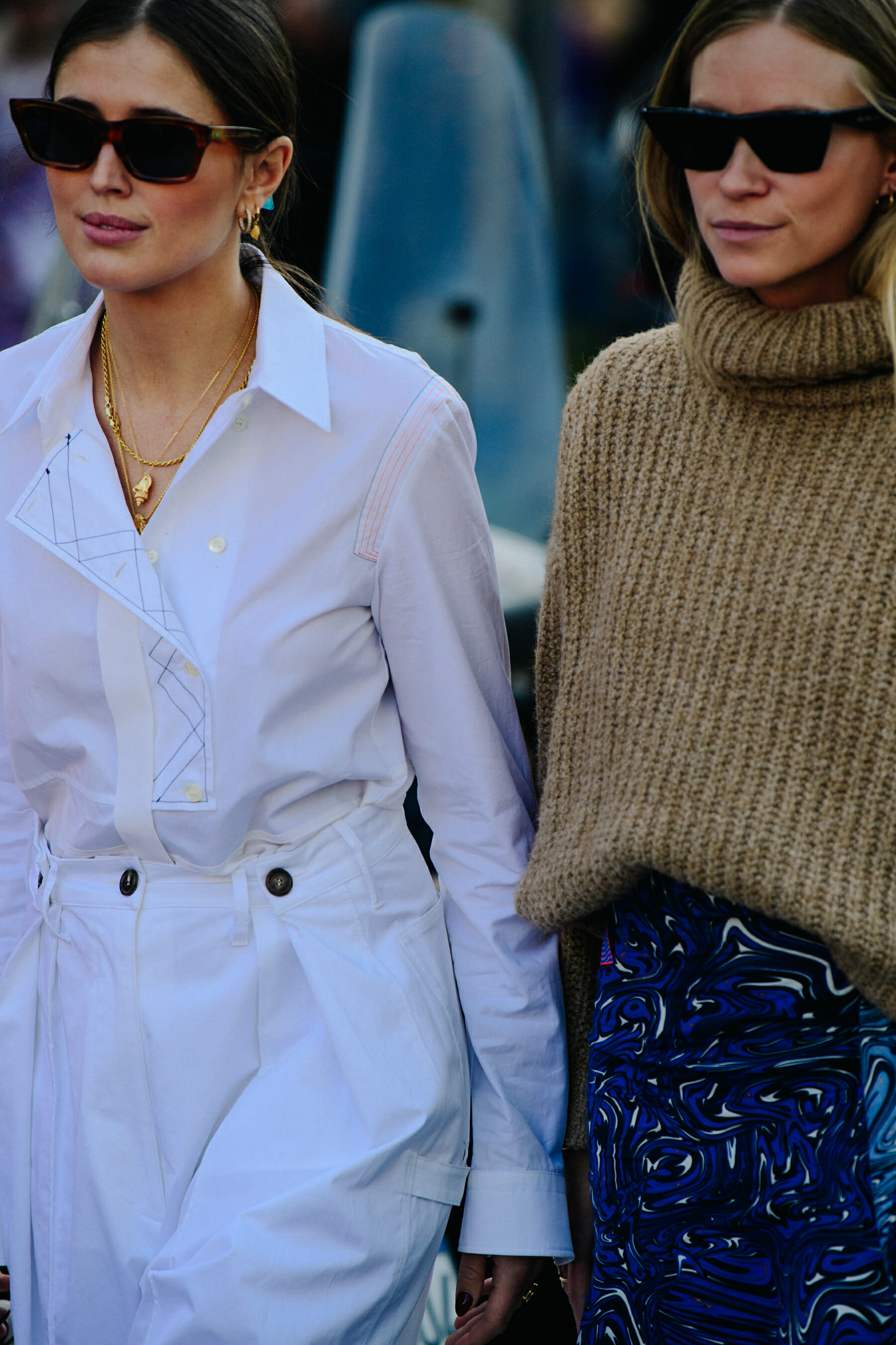 Norwegian bloggers wearing sunglasses