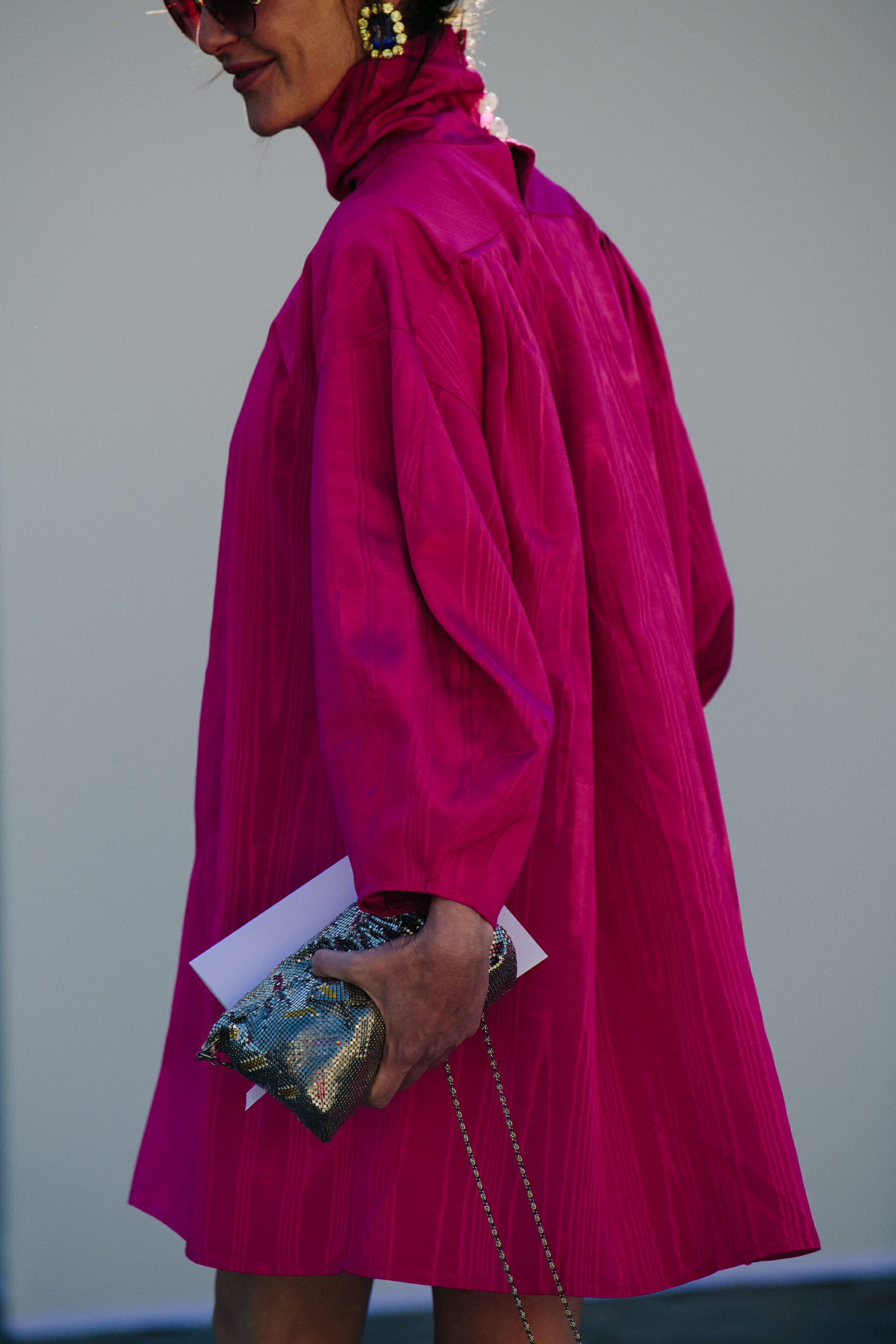 Woman wearing Christian Dior outfit