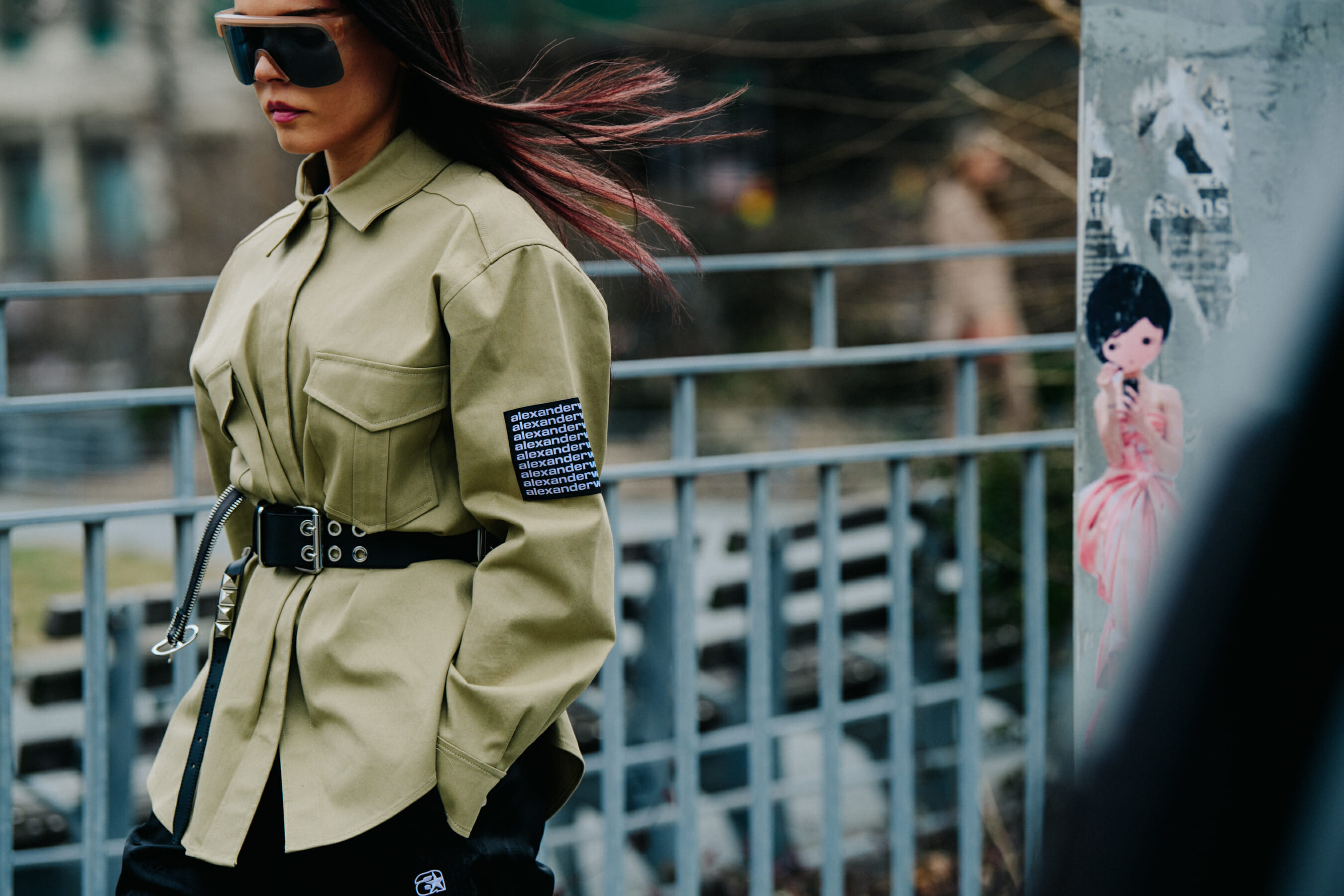 Greek blogger wearing Alexander Wang