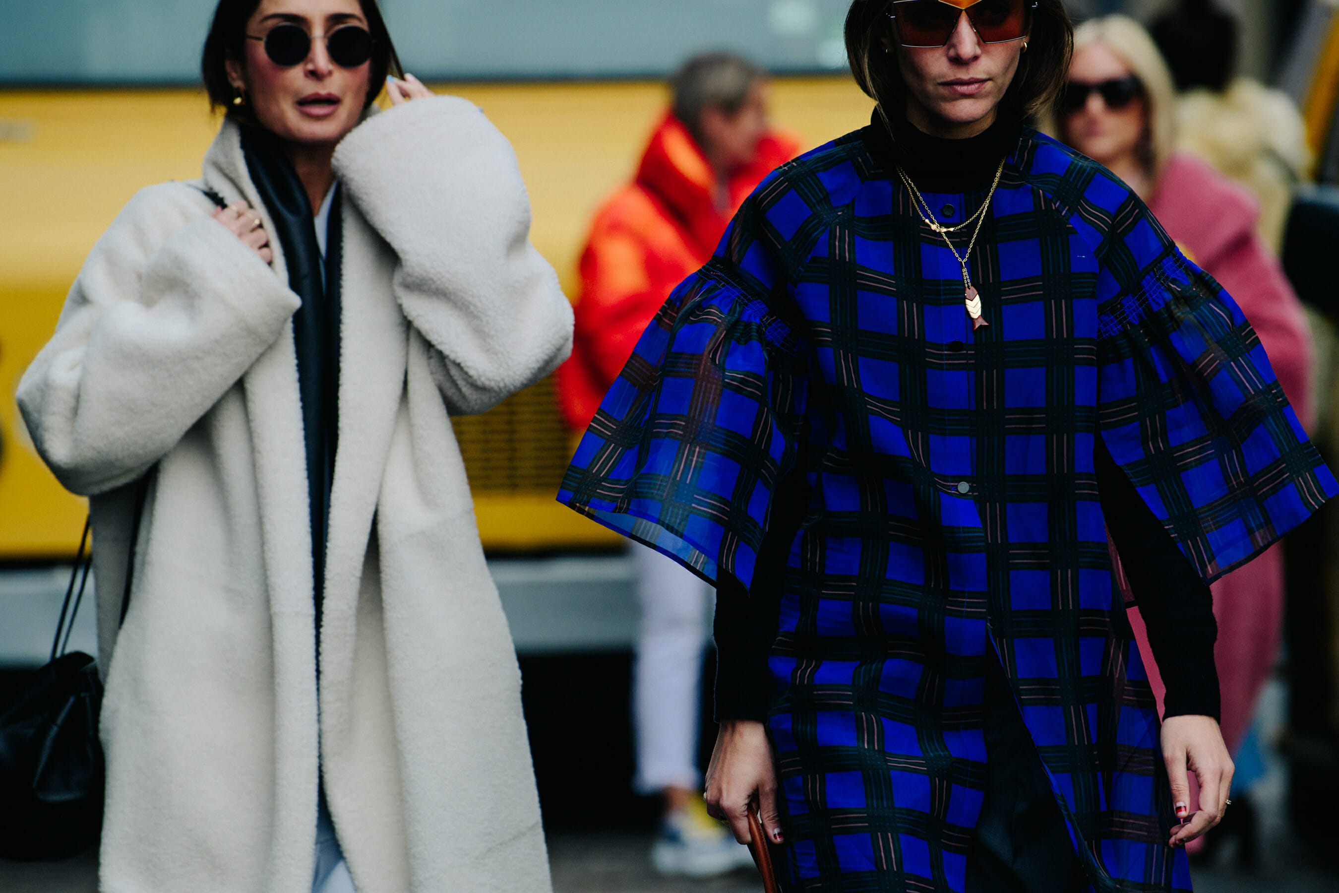 Two women wearing sunglasses