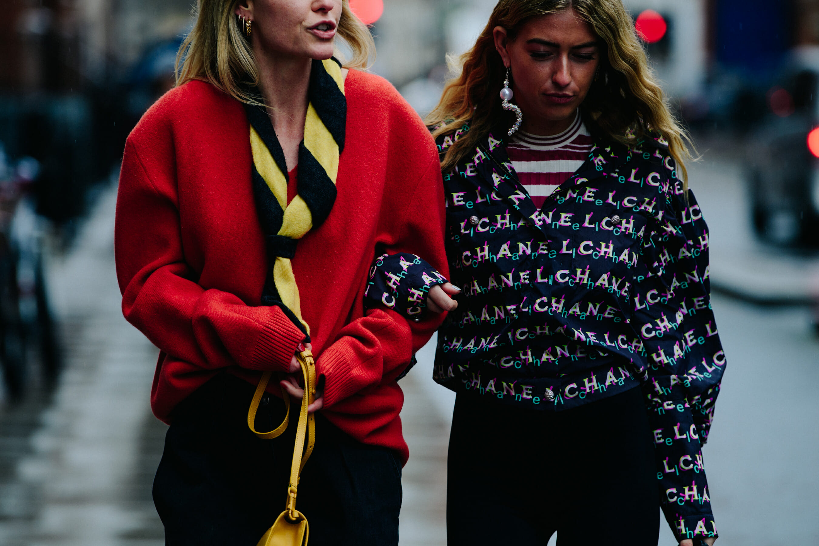 Danish women wearing patterns