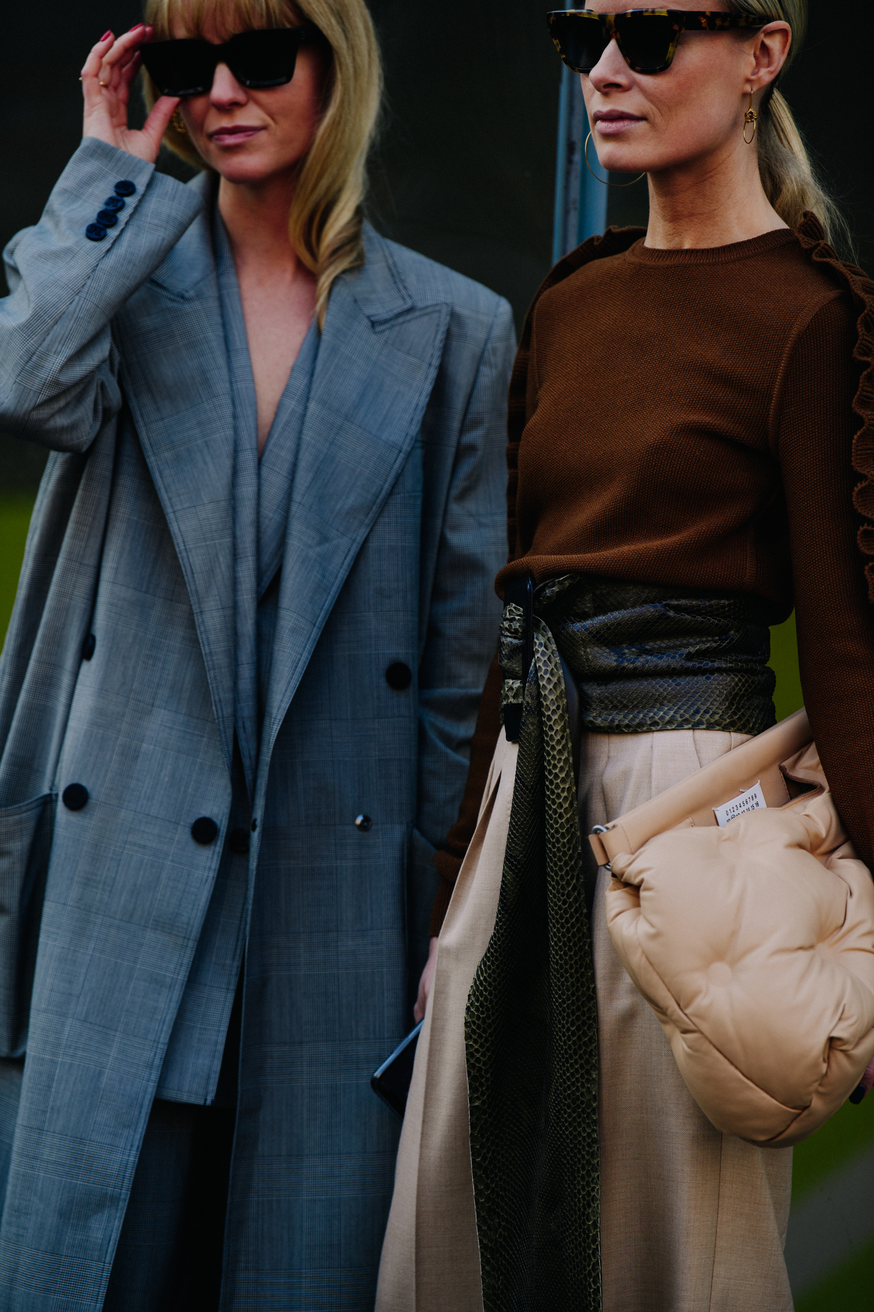 Two Danish women wearing sunglasses