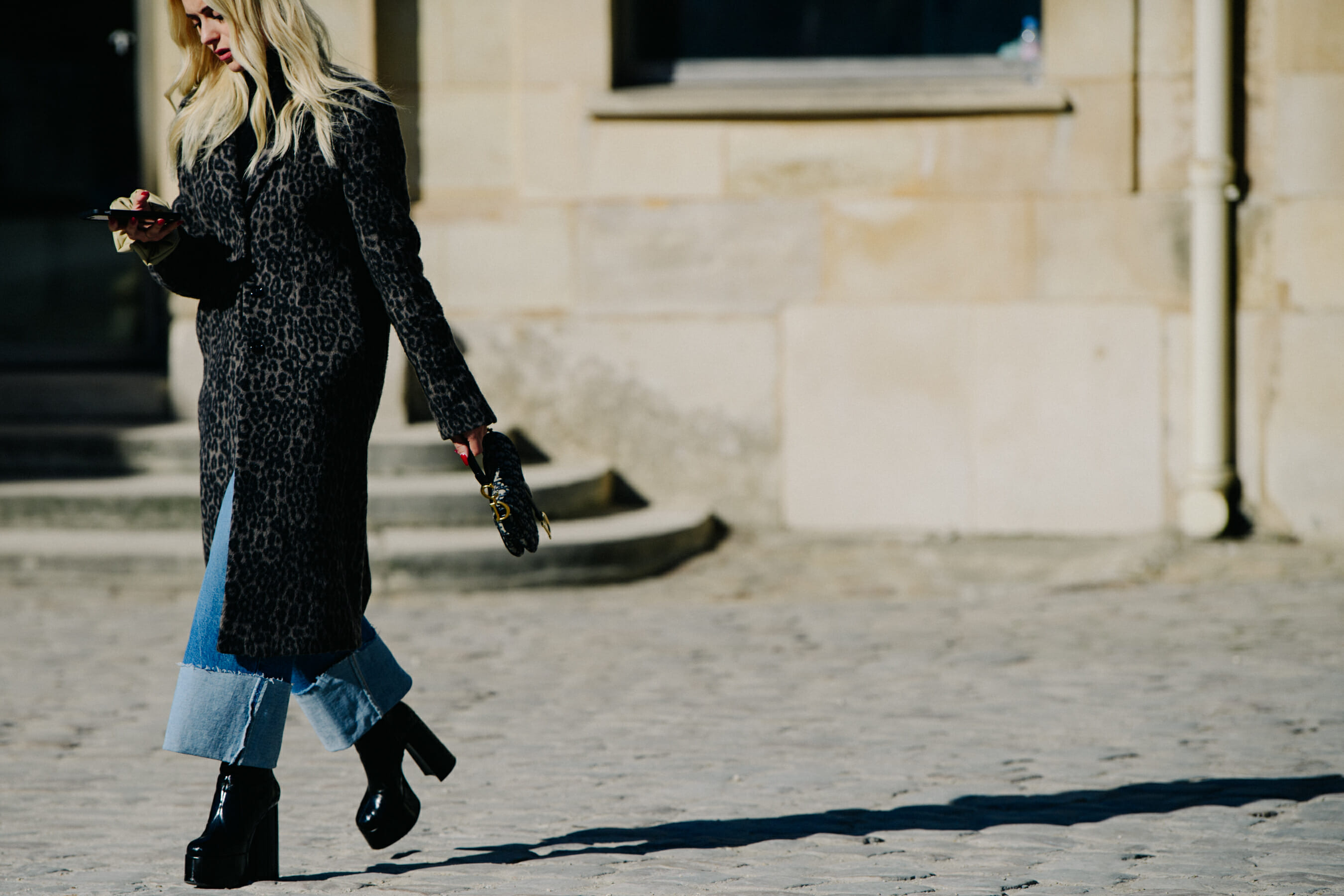 Woman wearing Christian Dior outfit