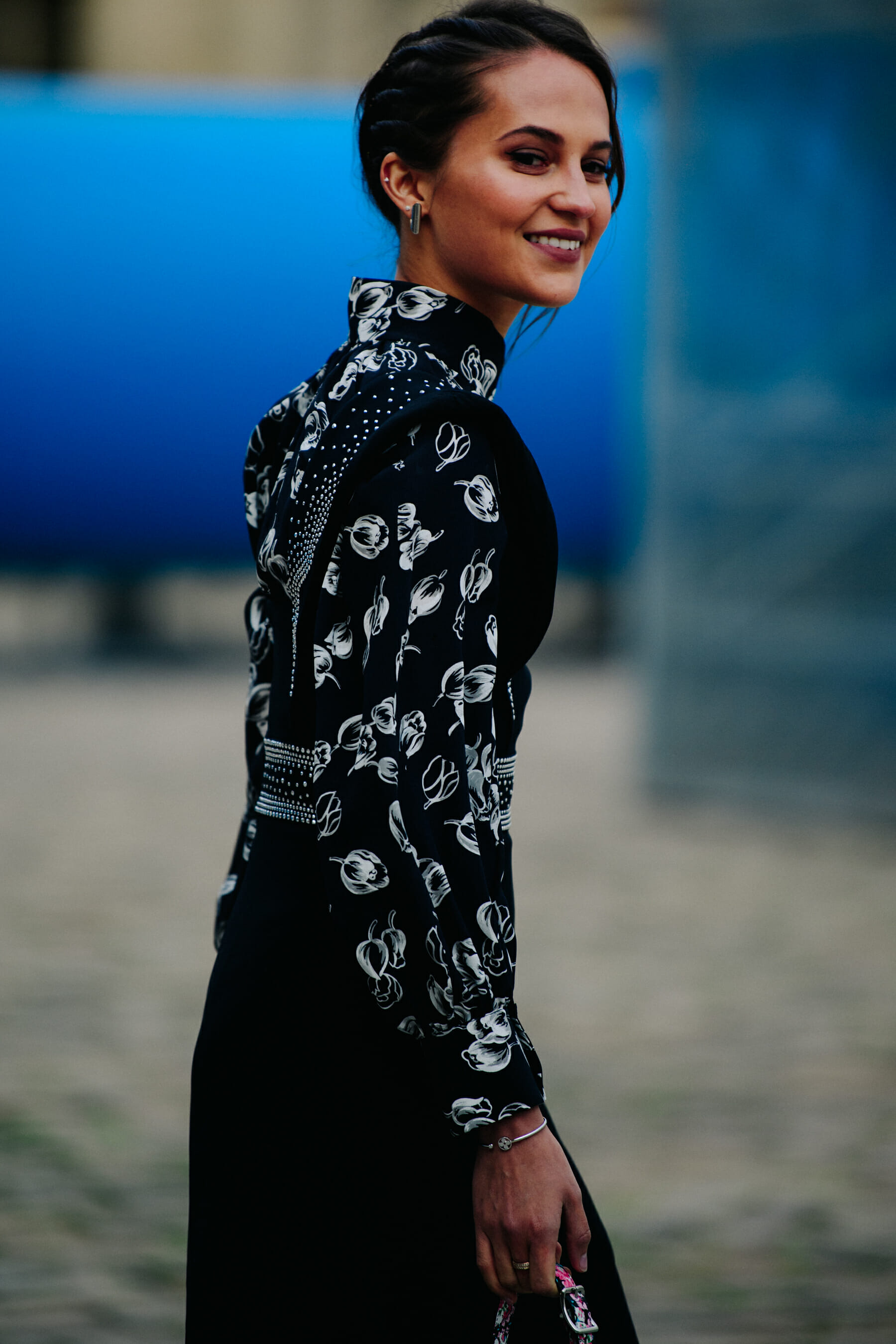 Actress wearing Louis Vuitton