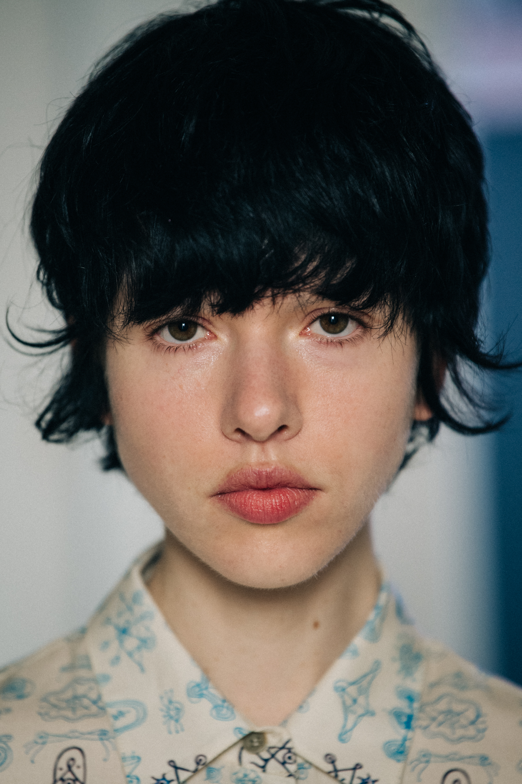 Suzi Leenaars backstage at Nehera