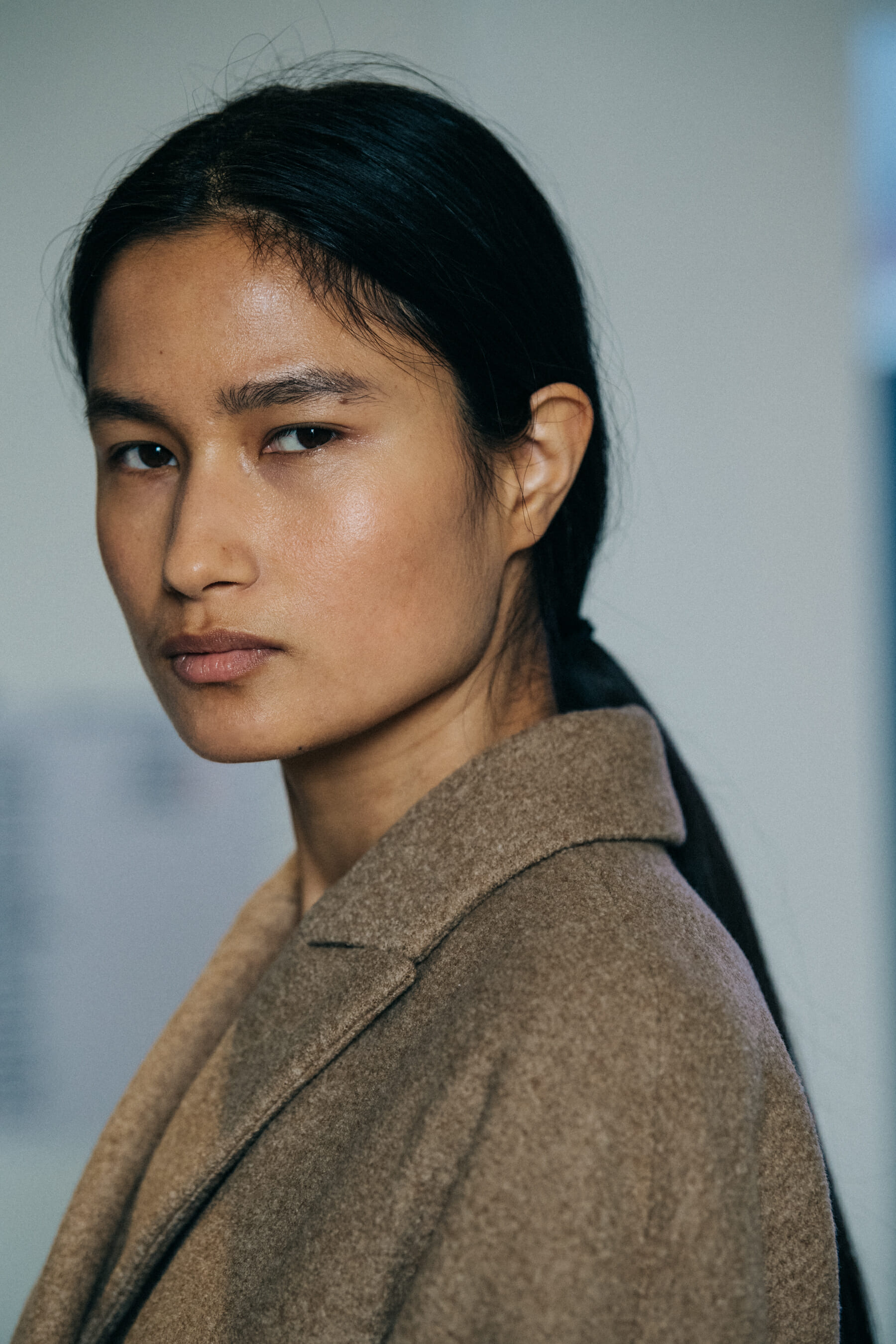 Varsha Thapa backstage at Nehera