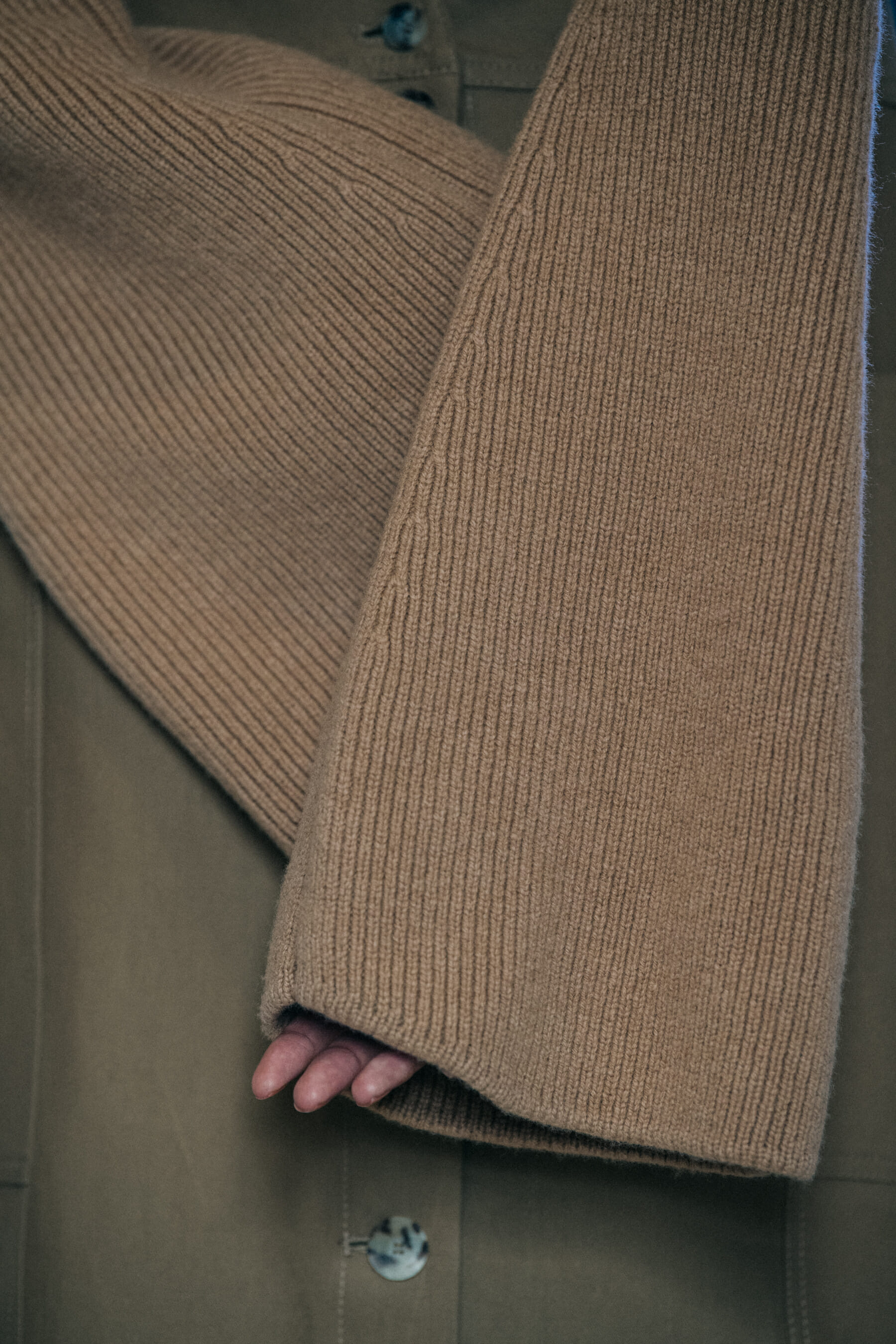 Atikah Karim backstage at Nehera